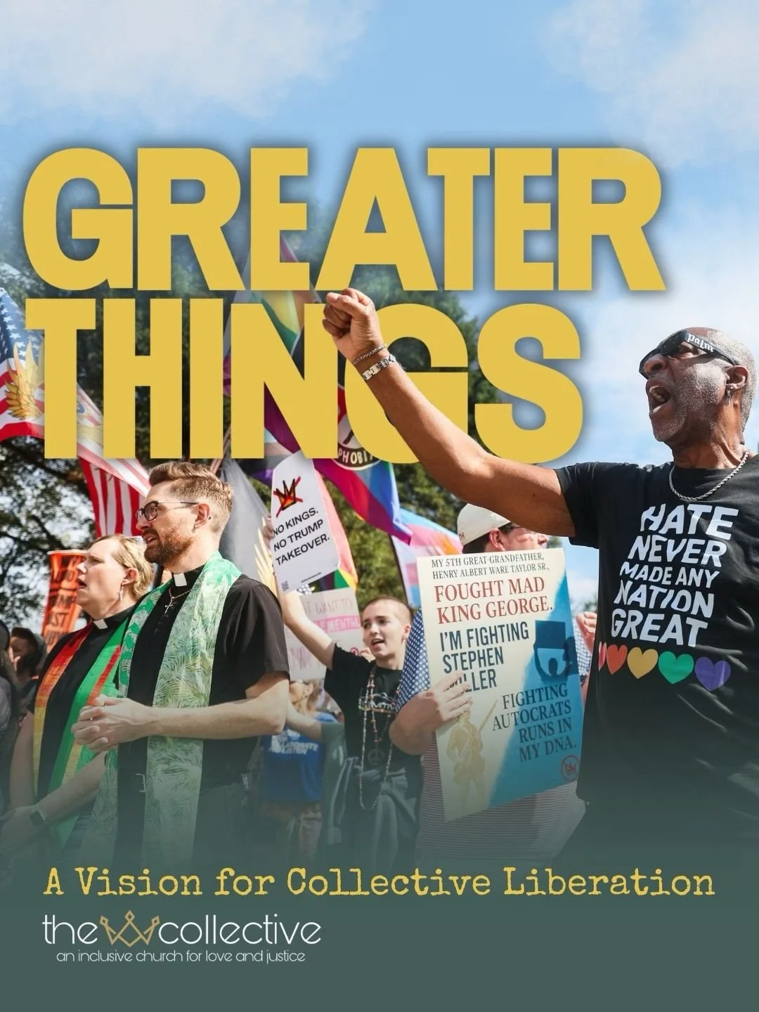 At the Collective, the Holy Spirit is doing beautiful work, but we believe God is calling us towards even greater things. God calls us towards deeper belonging, wider inclusion, and a more courageous commitment to one another and our neighbors. After