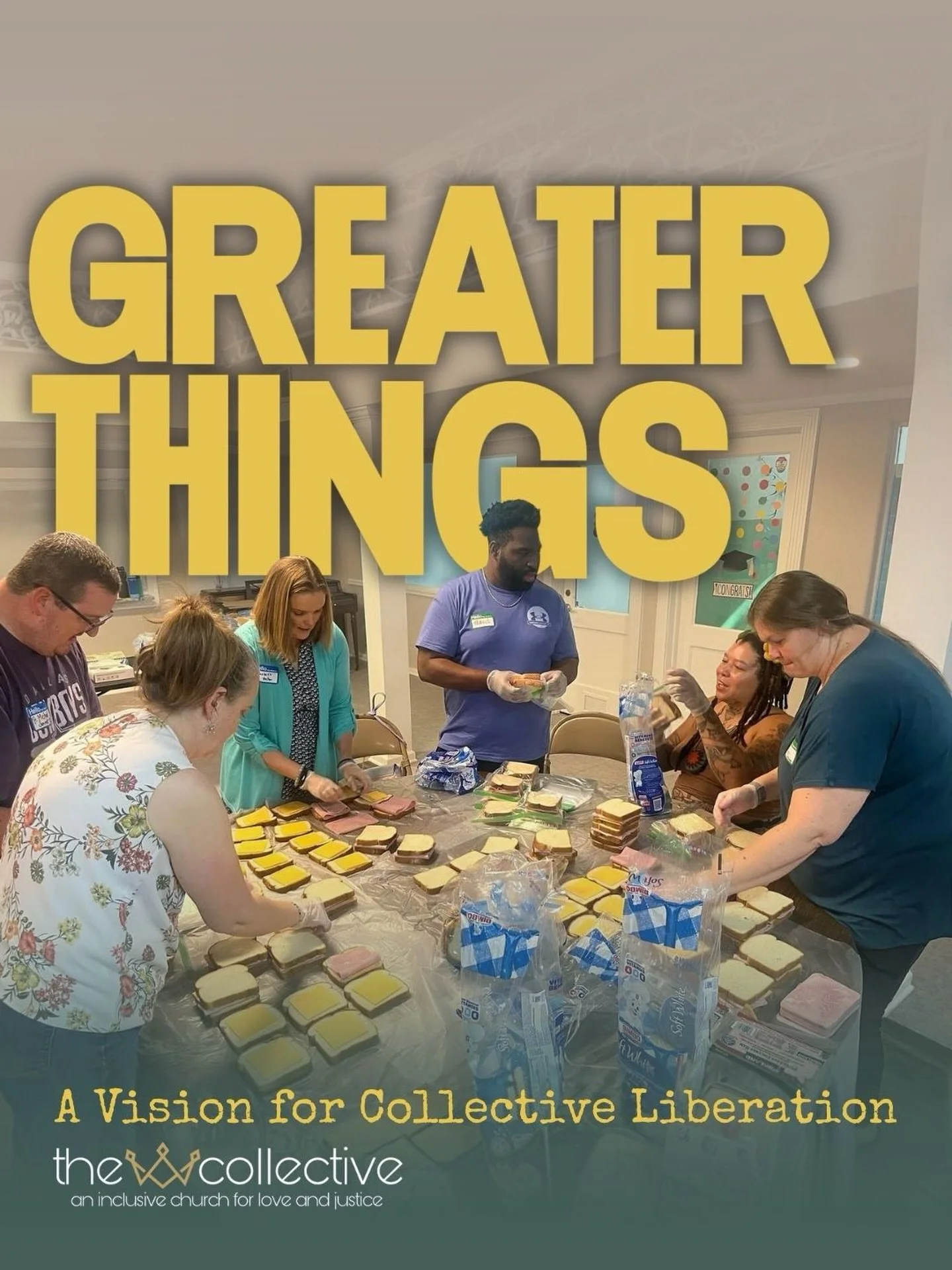 What happens when we stop just attending church and start co-creating a movement?

In our new series, Greater Things: A Vision for Collective Liberation, we&rsquo;re moving from consumption to shared ownership. We are building a beloved, inclusive co