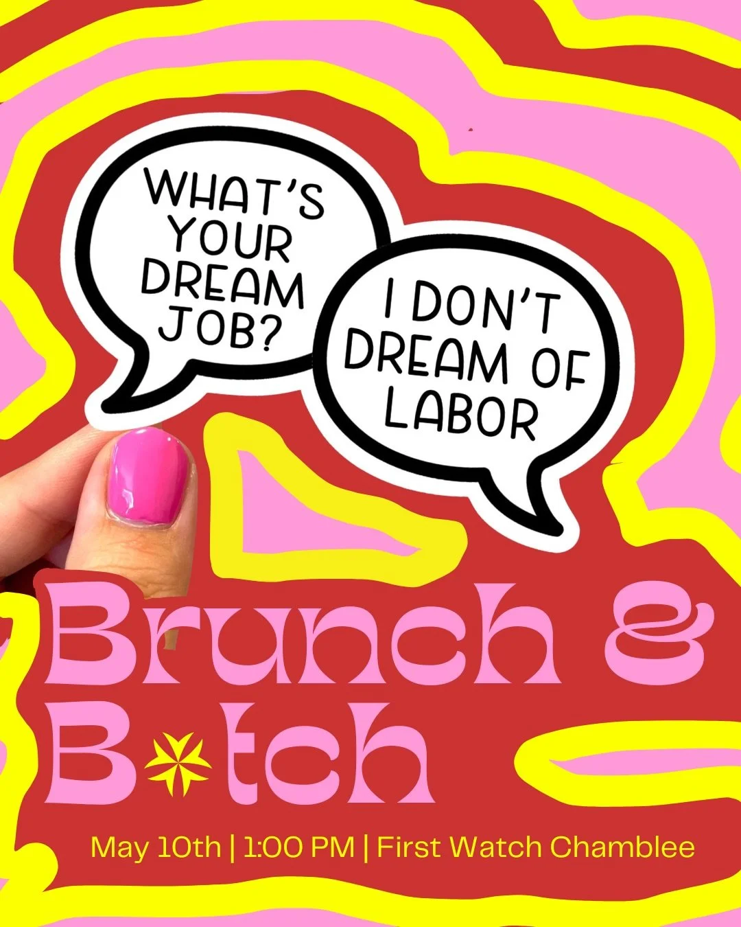 Consider this your official invitation to log off, leave the group chat on read, and let it all out. 🥞🥂

Because let&rsquo;s be honest: surviving the week in Atlanta basically requires a support group and a side of bacon.

Once a month, we&rsquo;re