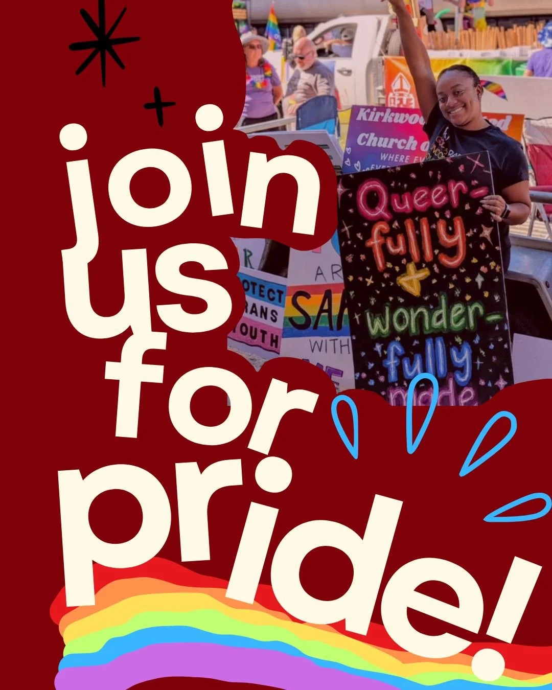 Want to help spread love, joy, and radical inclusion?
 
We&rsquo;re hosting booths at both Smyrna Pride and Gwinnett Pride on Saturday, June 13th. We need friendly faces to help greet attendees, hand out swag, and be a visible presence of affirming f