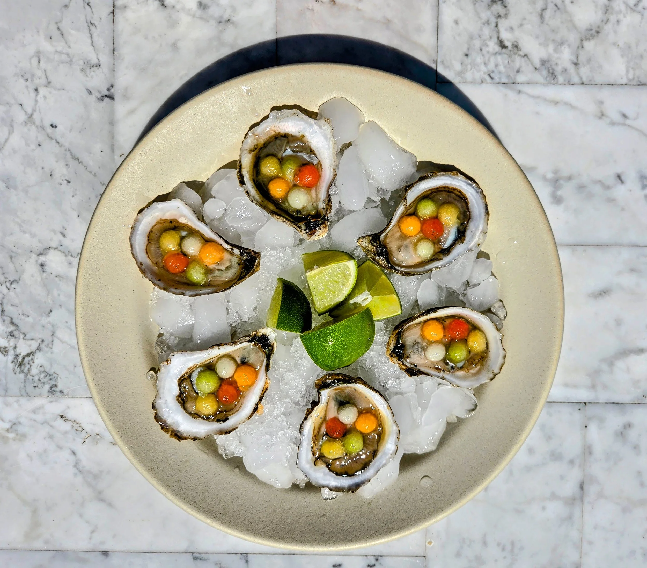 Oysters & Melons