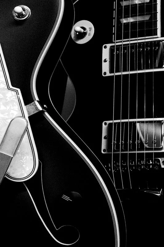 ©Judy Pannozo "Lonely Guitars" Honorable Mention Monochrome