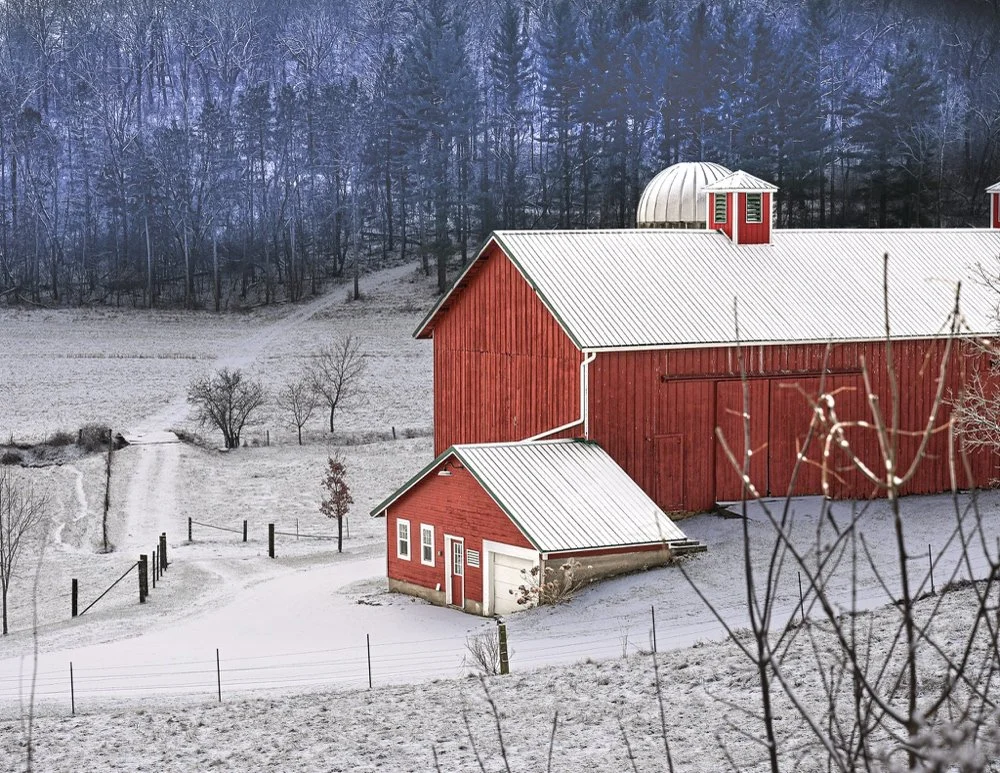 ©Gregory Mews "The Red Valley Barn"
