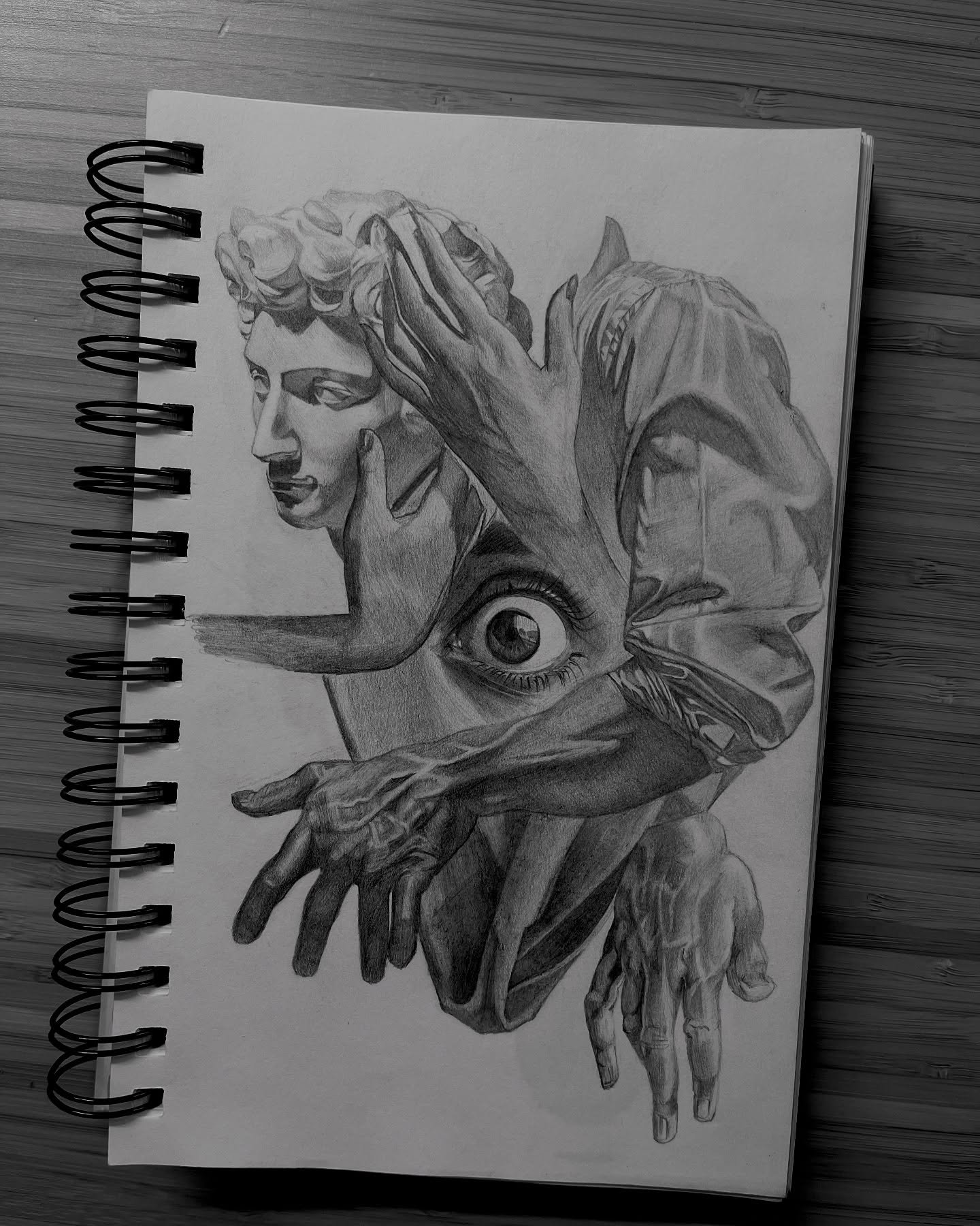 Our Resident Artist @georgeohno is looking to turn his surrealism drawings into tattoos! Tap in with him! 

Consultations &amp; Bookings:
📧 info@sjtattoostudio.com