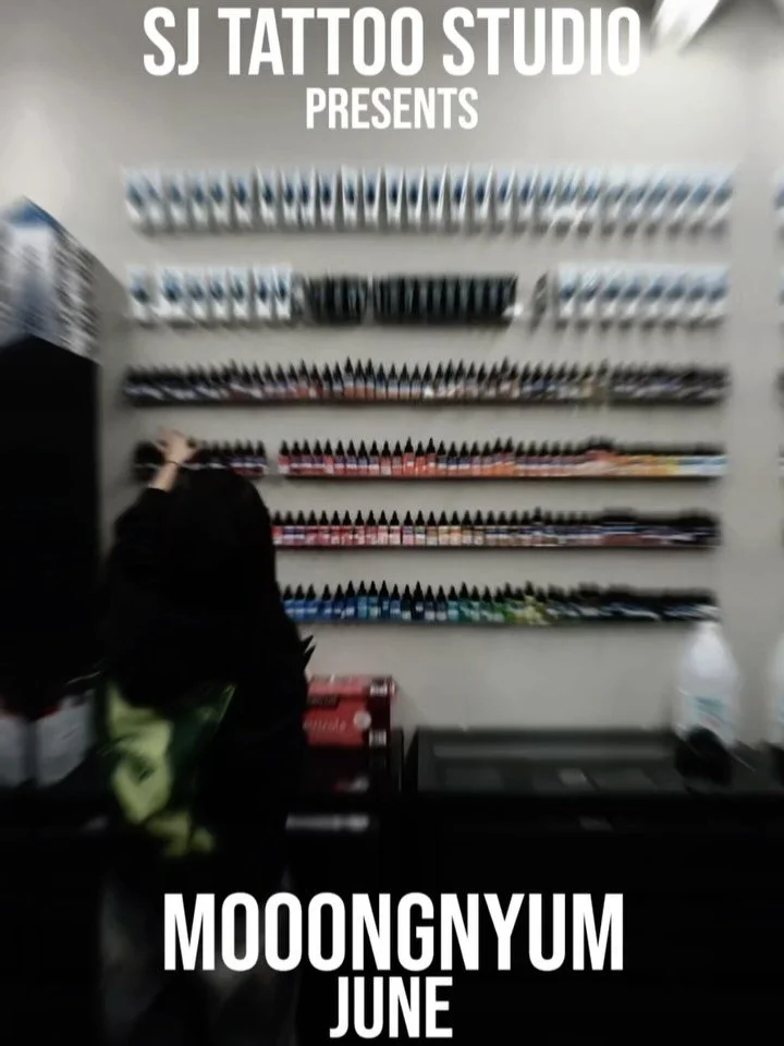 @mooongnyum_tattoo is returning to the studio this summer! Colour that speaks louder than words, don&rsquo;t sleep! DM or 📧 mooongnyumtattooer@gmail.com
