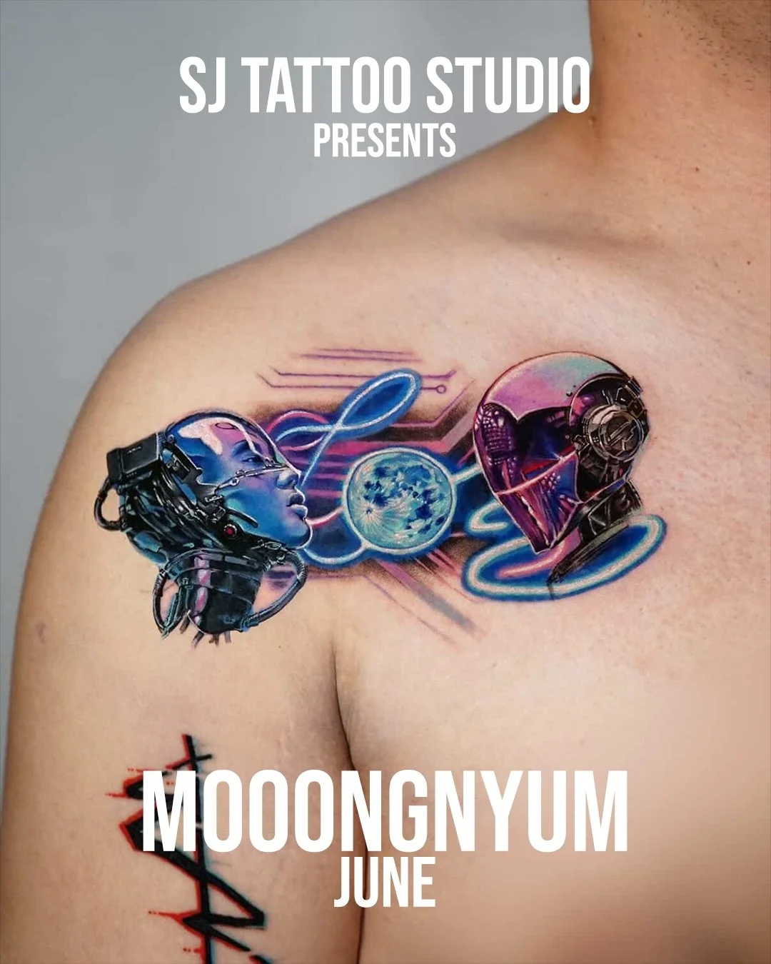 Looking to tell a story in colour? @mooongnyum_tattoo will be joining us once again this June! Don&rsquo;t sleep, run! Book via their DM or email mooongnyumtattooer@gmail.com