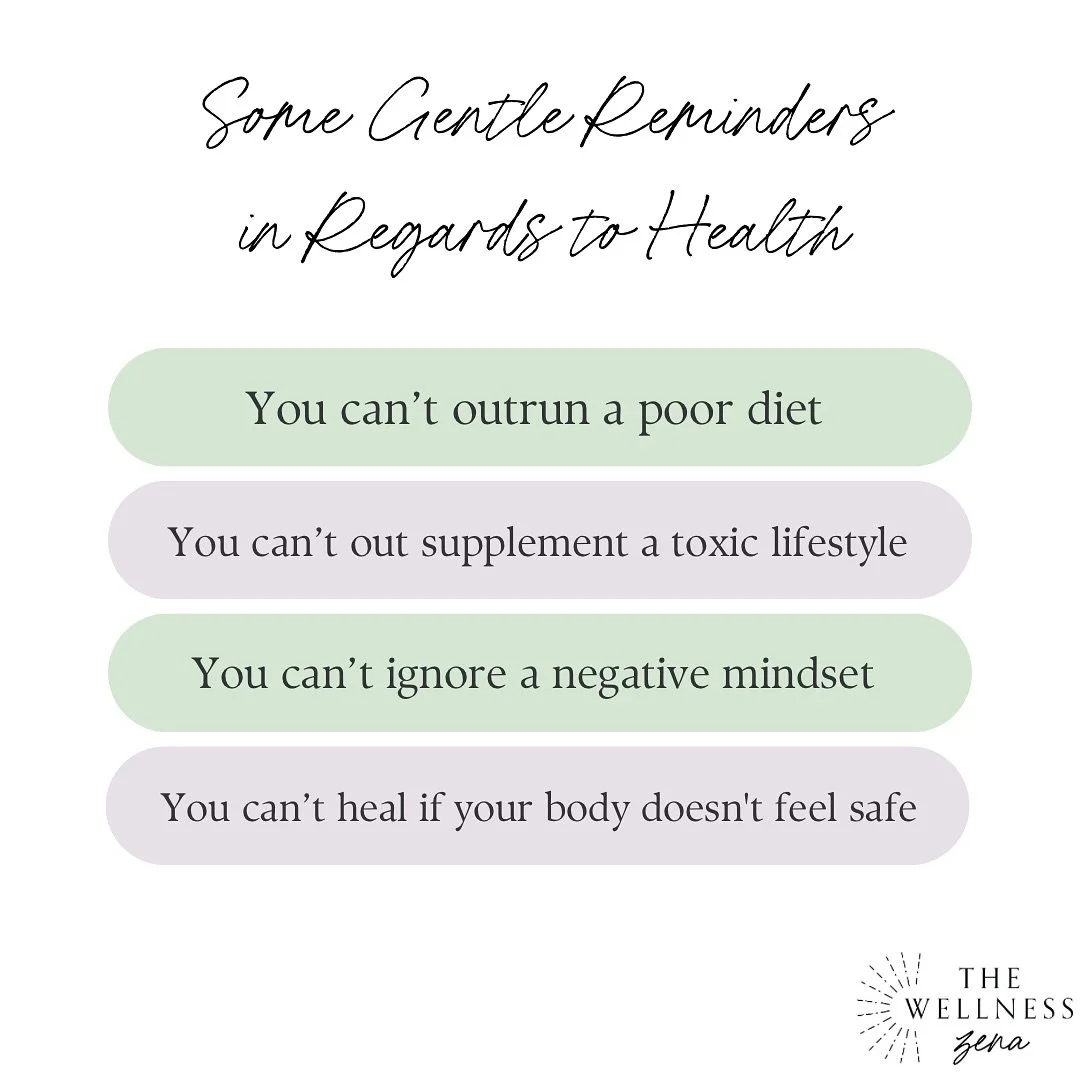 I saw this quote in a book recently and I really thought to myself- Yup.  That's literally it. The longevity game is what we prepare for.  We either help increase our odds at living a long and healthy life, or we increase our odds of becoming sick an