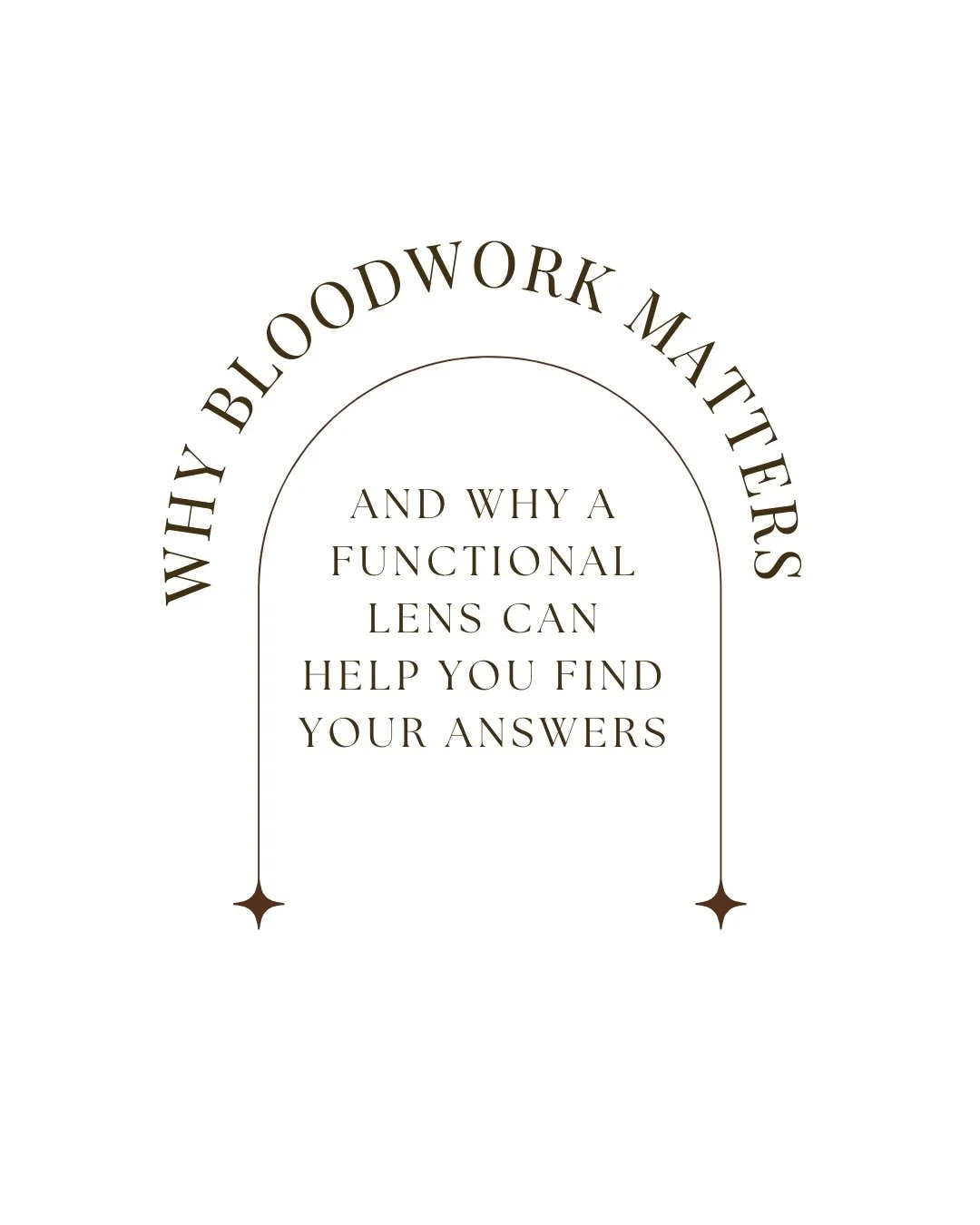 If you've ever felt something was "off" in your body but your conventional labs came back "normal," you're not alone. 

Putting the data through a tighter lens to see "what is going on" is the most powerful tool you have