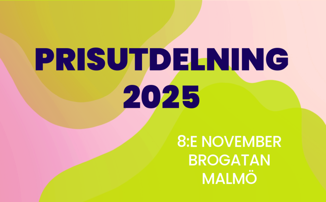 PRISUTDELNING DEN 8 NOVEMBER