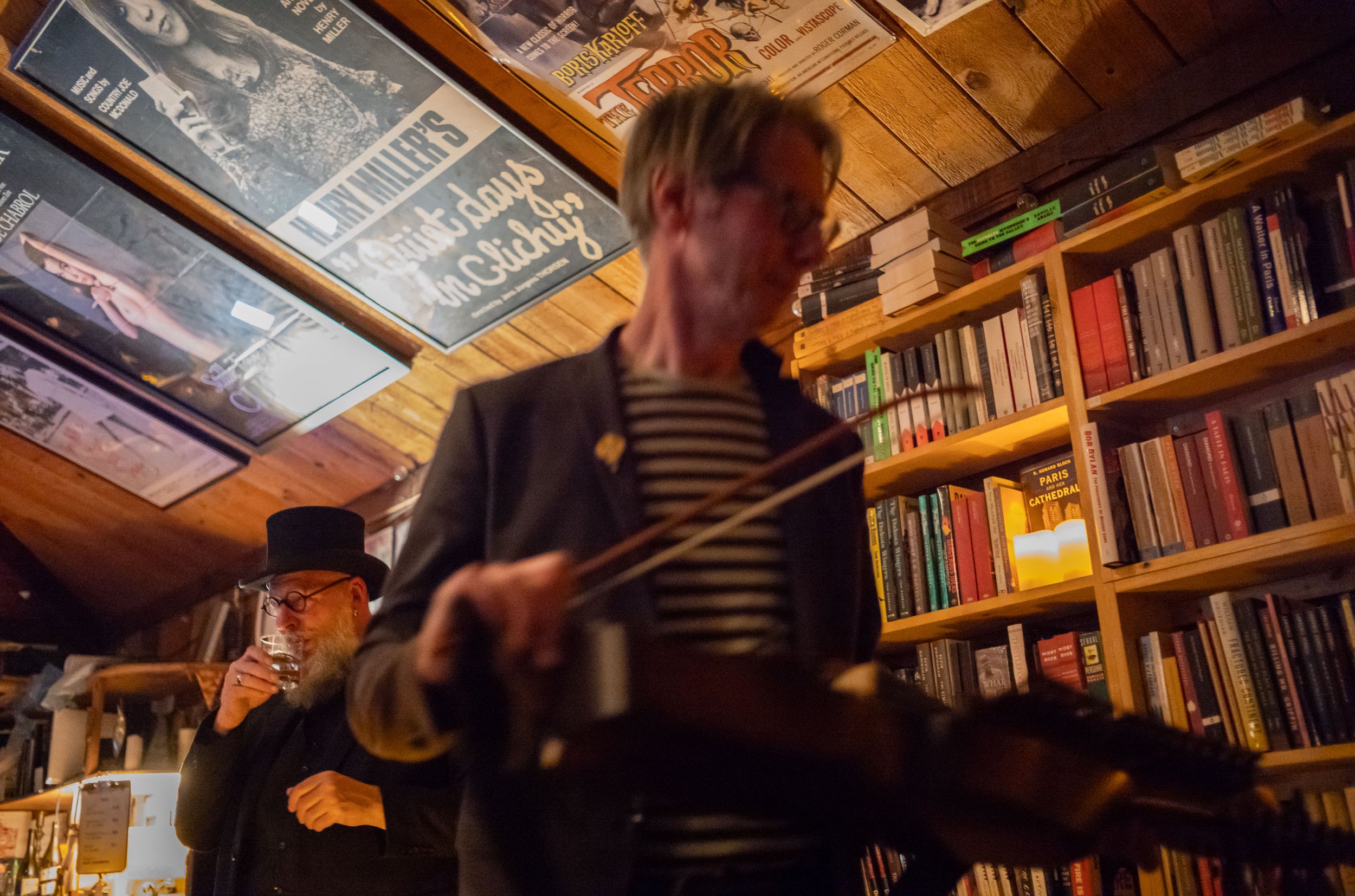  The Swedish band Väsen performs at the Henry Miller Memorial Library in Big Sur, California, USA on March 30, 2023. 