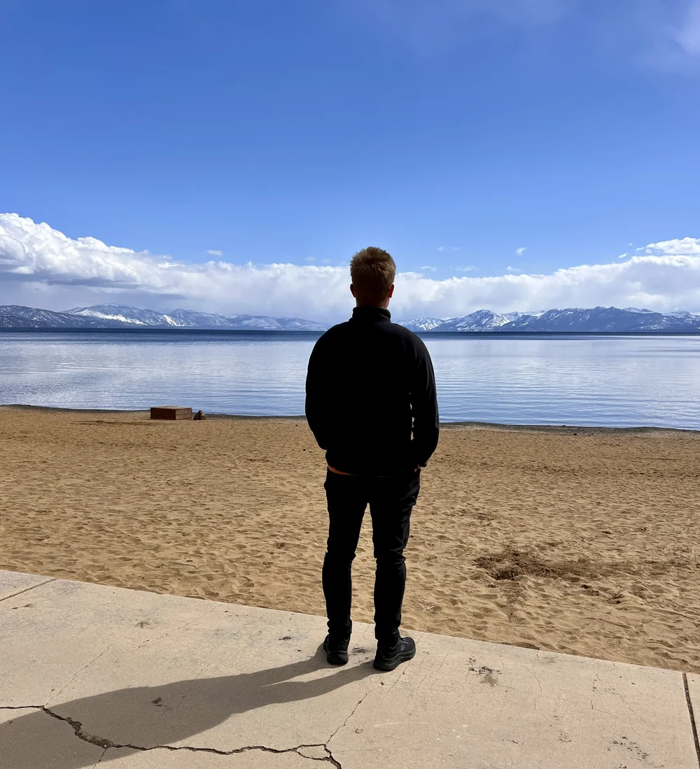 Frankie at Lake Tahoe