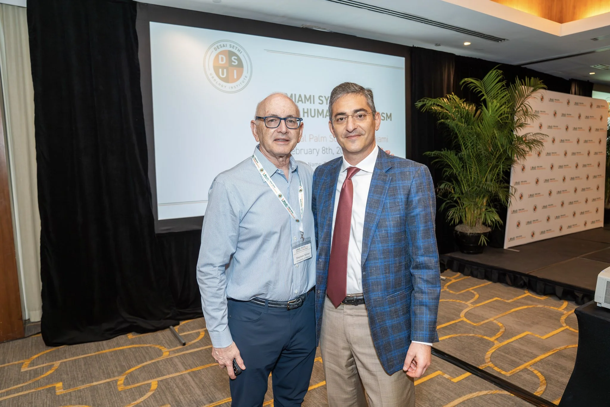 Drs. Nimer and Sharifi at MSHM 2025