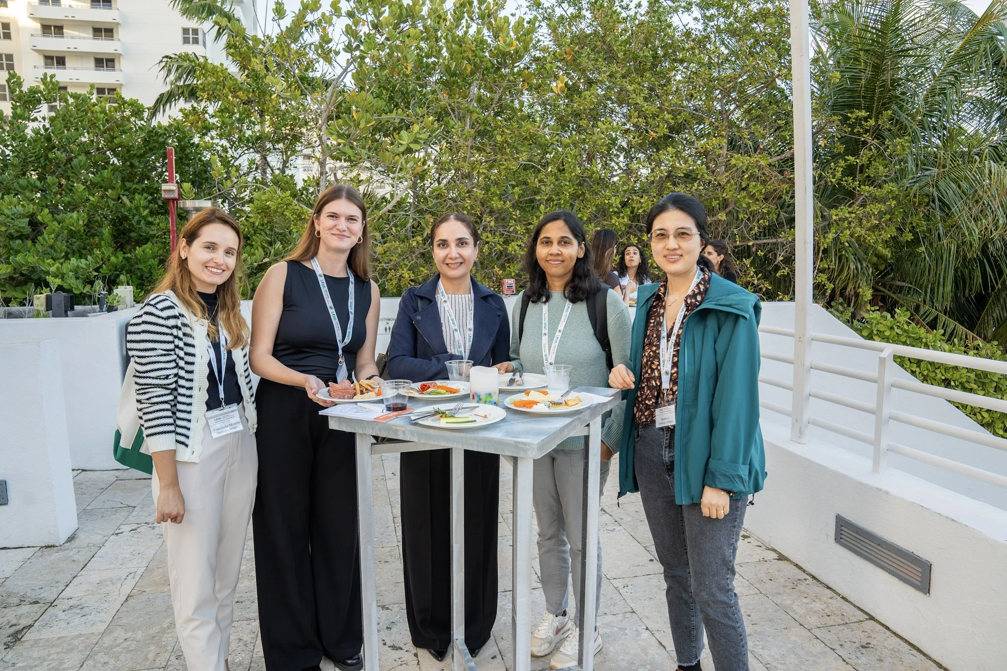 Francielle, Olivia, Somayeh, Ritika, and Xiuxiu at MSHM 2025
