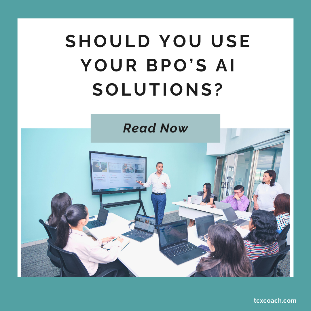 Should You Use Your BPO’s AI Solutions?