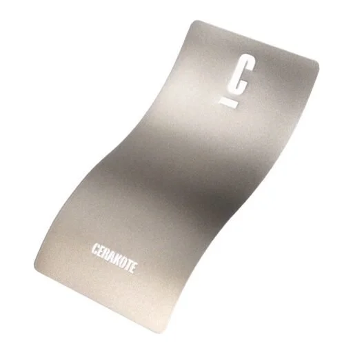 Cerakote color sample swatch with logo