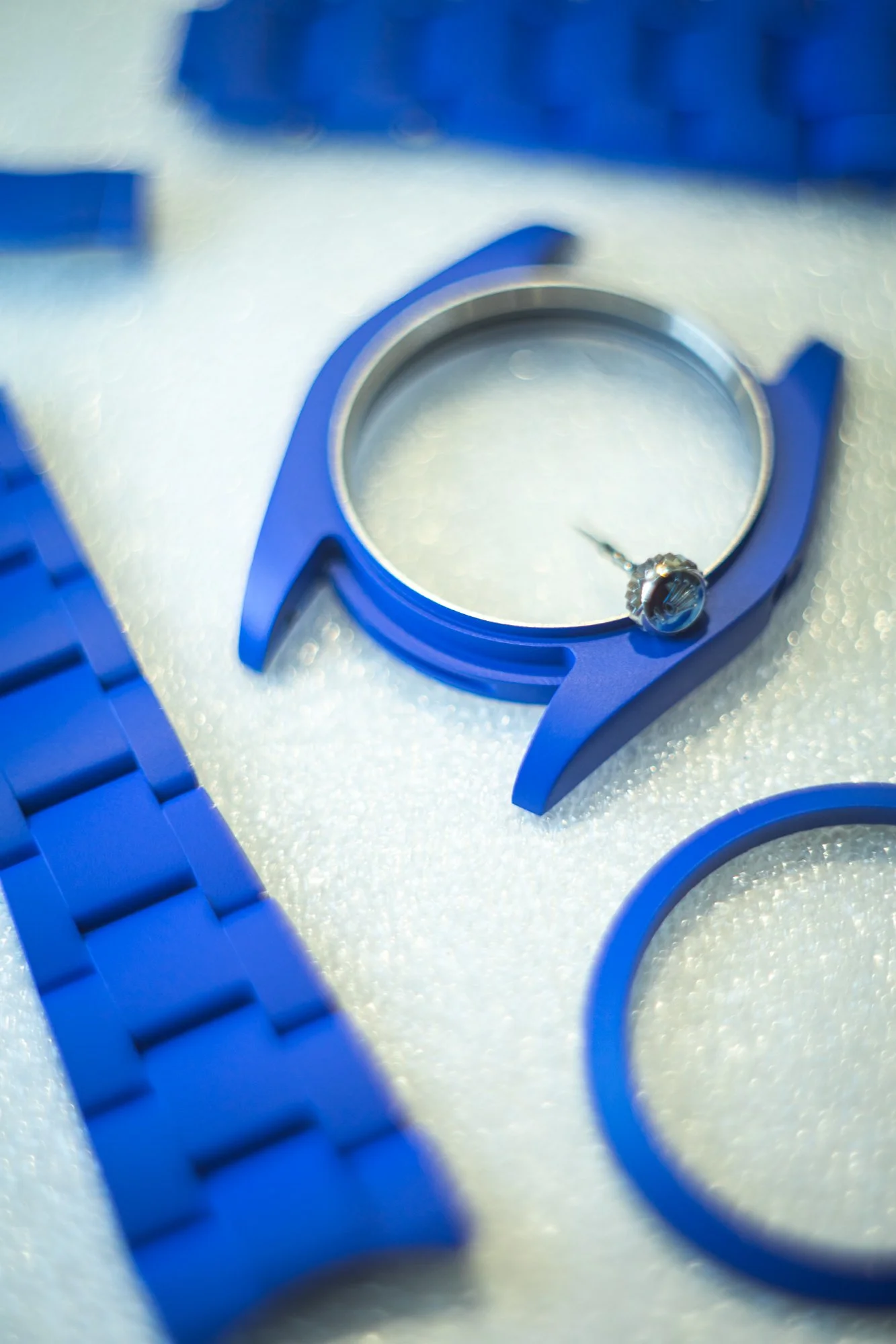 Rolex coated in H-357 Periwinkle 
