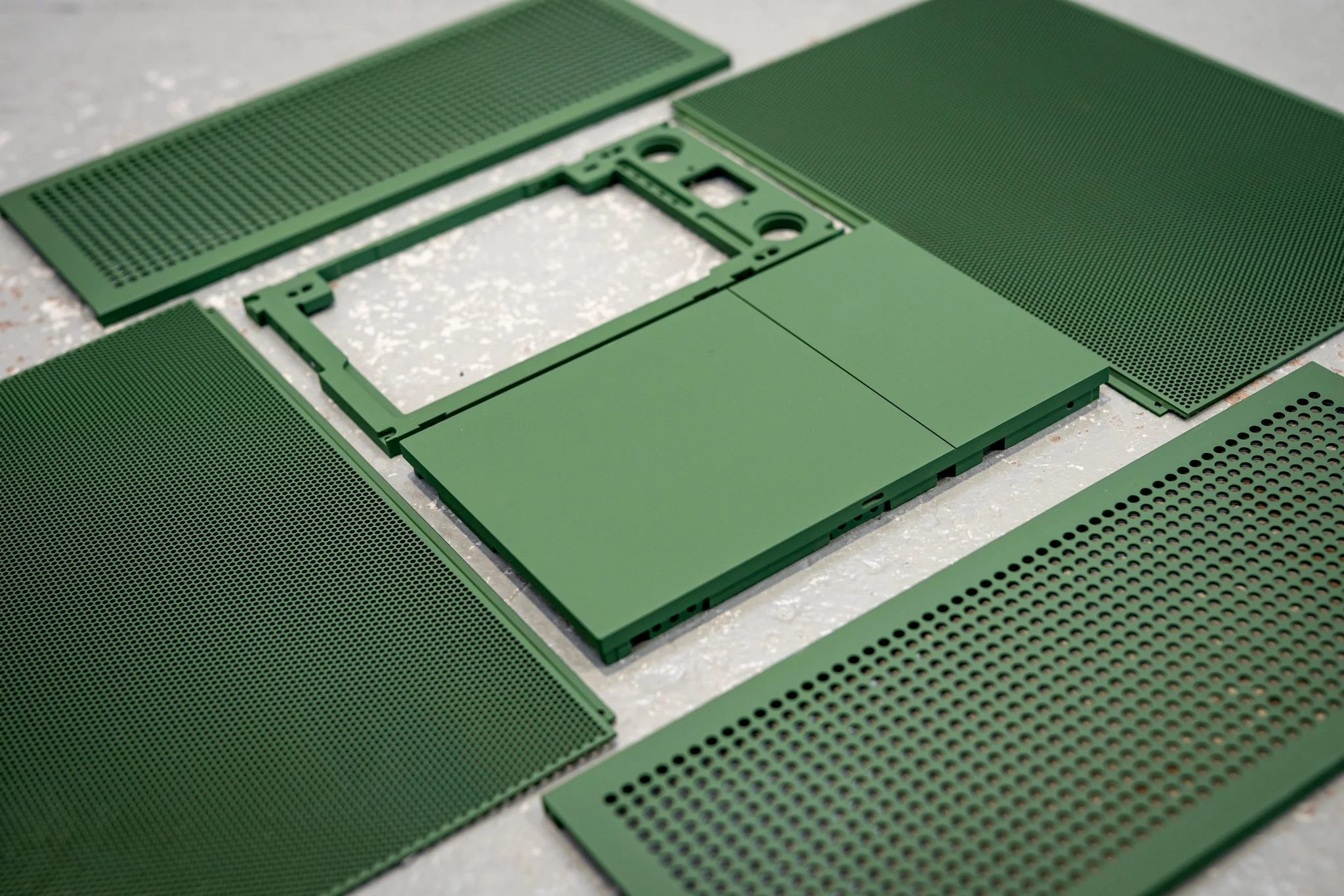 NCase M1 full case in H-200 Highland Green