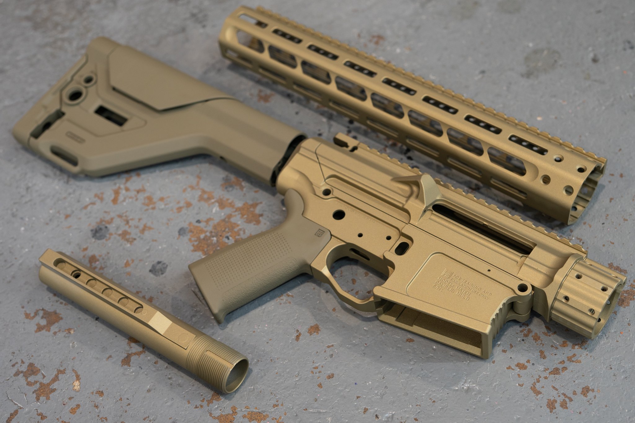 Full strip + refinish, controlled prep.