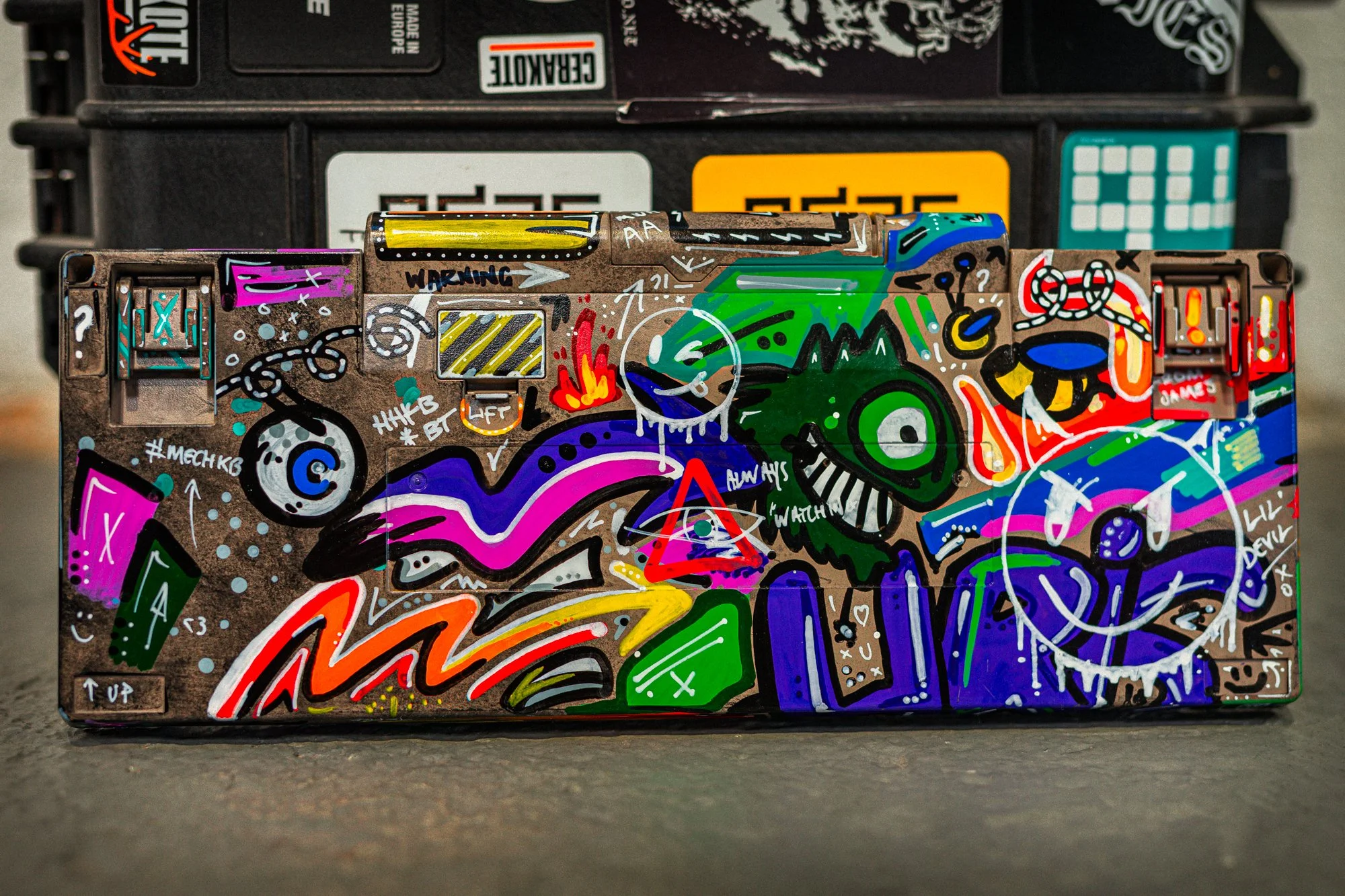 HHKB Graffiti Style - Posca markers and MC-2200- Chefs Special! 