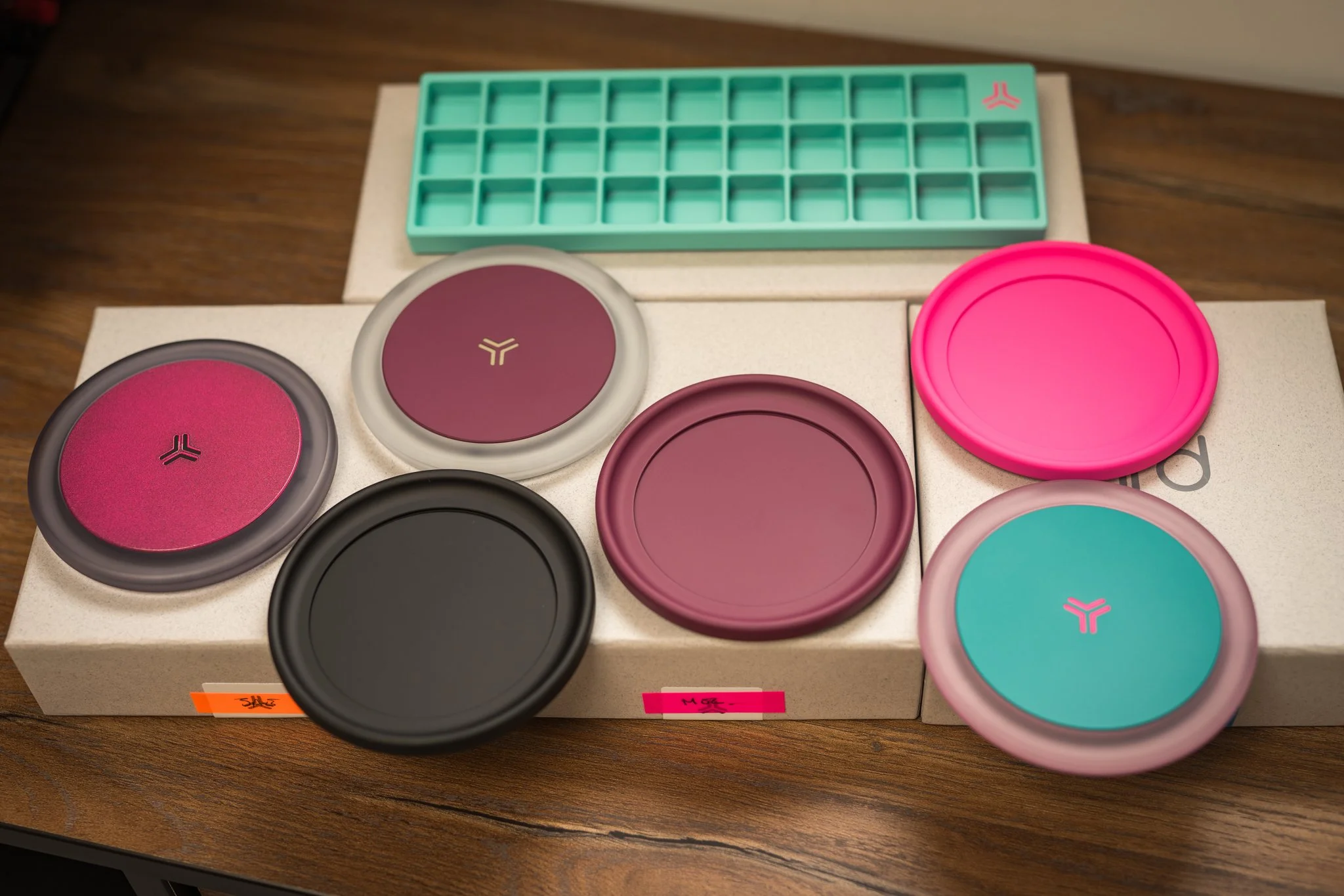NRD Artisan tray and coaster in various finishes