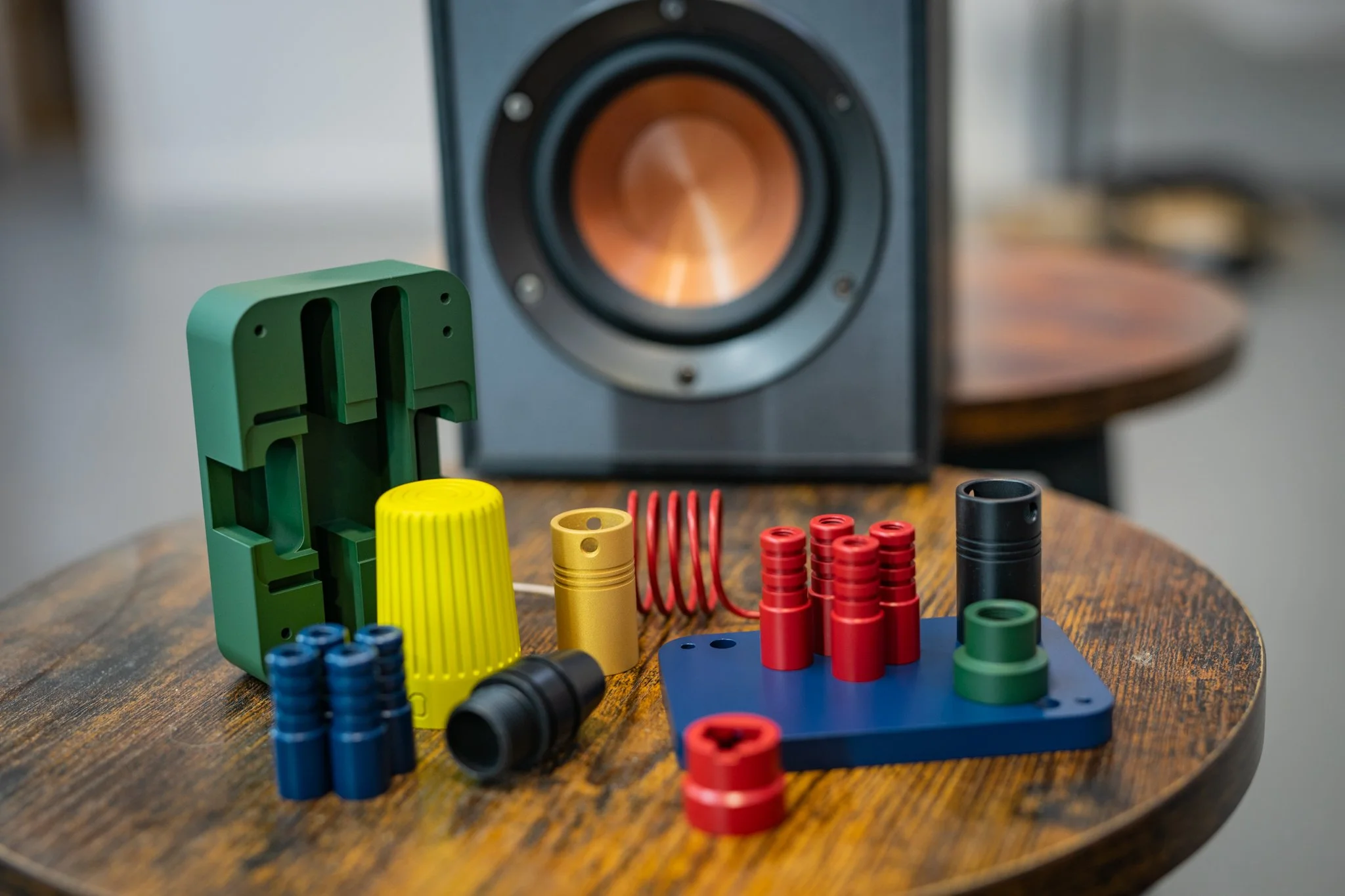 Various cable parts in H series coatings 