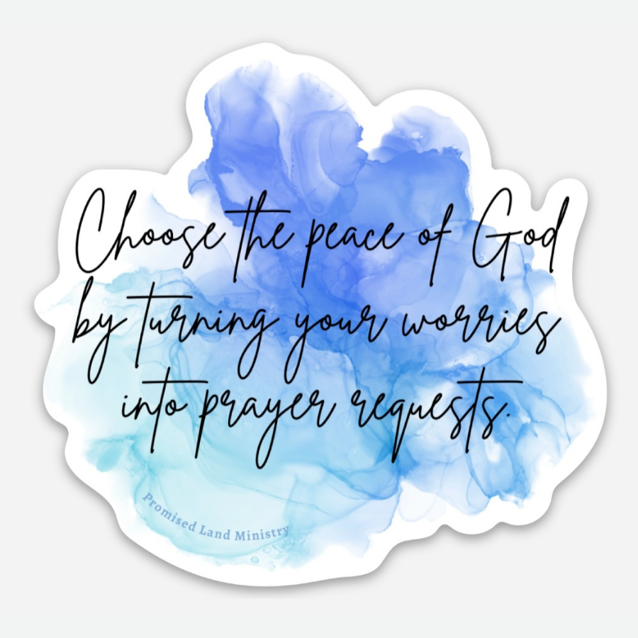 Peace of God sticker