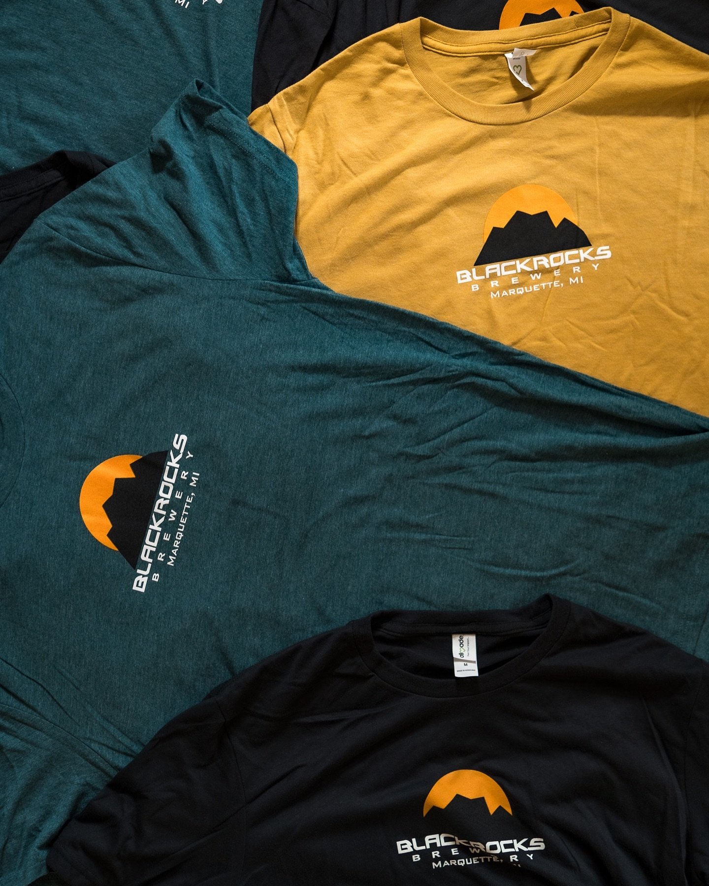 Fresh stock and a couple new colors for the Logo T shirt. 

We print our standard logo T on @allmadeapparel tri-blend shirts. Each shirt has an average of 6 recycled plastic water bottles in it, while also using less water and reduced C02 emissions. 
