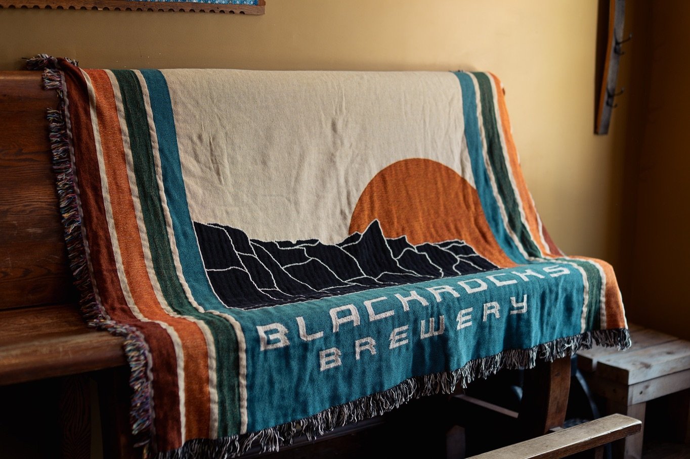 The Camp Blanket is back with a new look. 

Snag one at the pub or on our website!