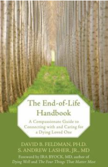 The cover image of The End-of-Life Handbook by Dr. David B. Fedman and Dr. S. Andrew Lasher