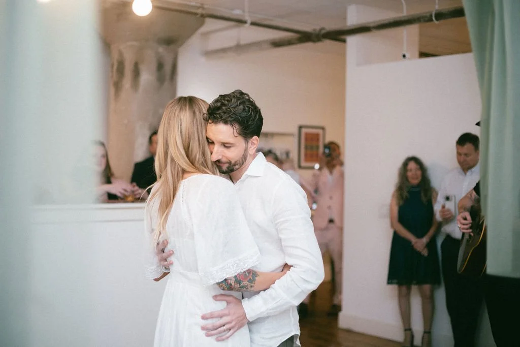 Wedding in a Dallas Loft |     Liz + Yoni