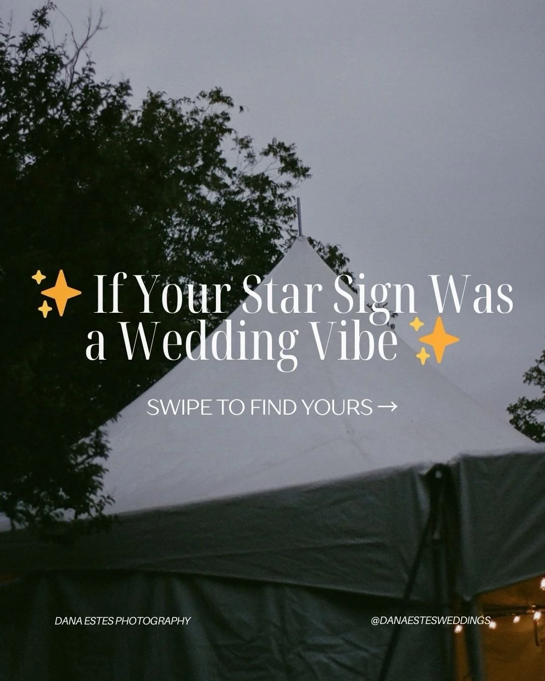 If your star sign was a wedding day vibe ✨

I made little Pinterest dream boards for each sign because honestly every couple I meet fits their energy a little too well. Moody Scorpios, barefoot Sag elopers, glam Leos. I see you.

Drop your sign in th