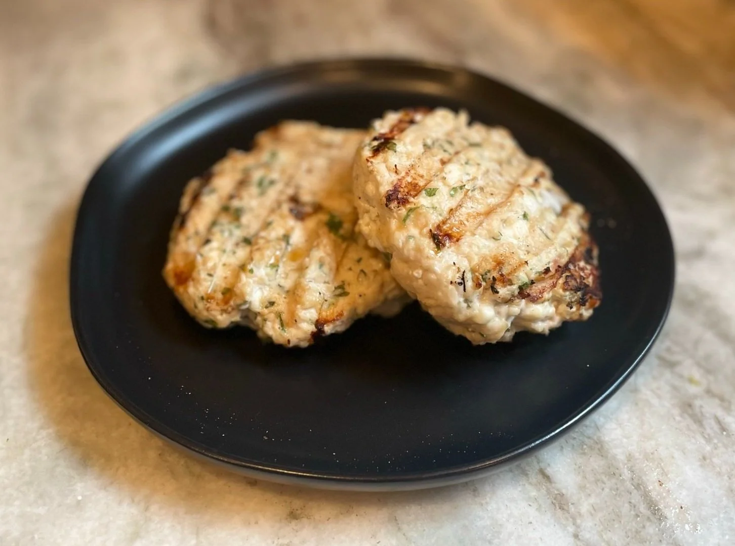 The Perfect Chicken Burger with Mediterranean Flavor