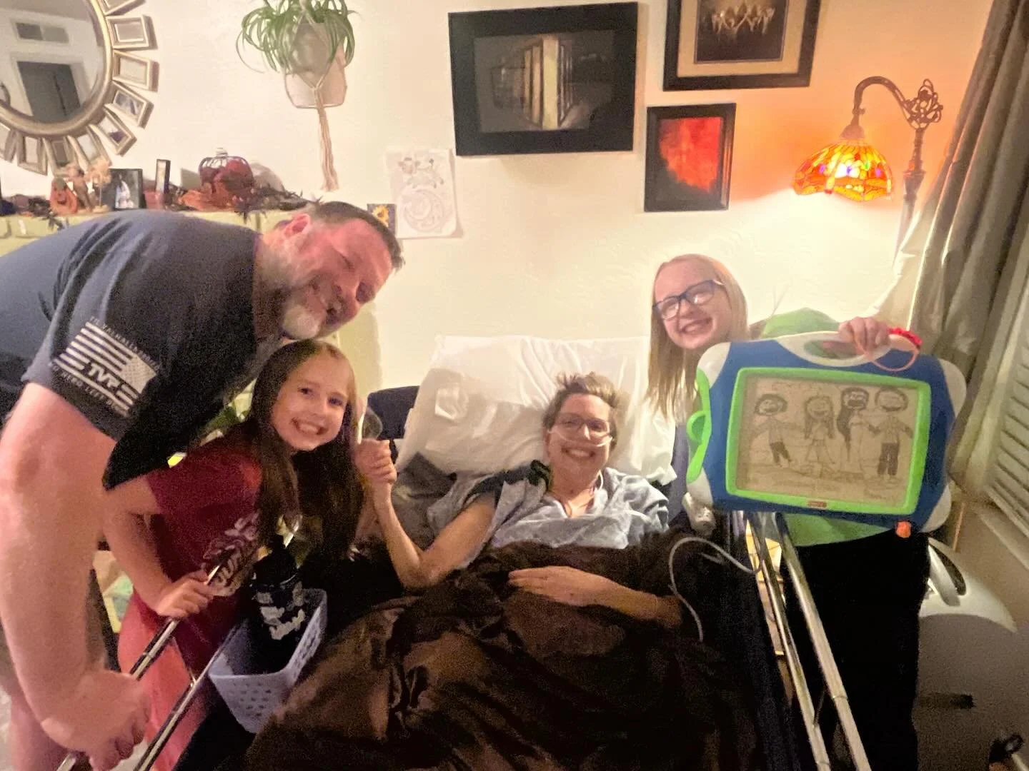 Back to my super hero friend&hellip; couldn&rsquo;t figure out words for days to share about @abitofearth24 Hanna York going to Heaven&hellip; her @danielyork82 and her fam are almost too precious to talk about. This was right before my Korea trip 2 