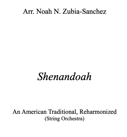 Shenandoah(Strings)