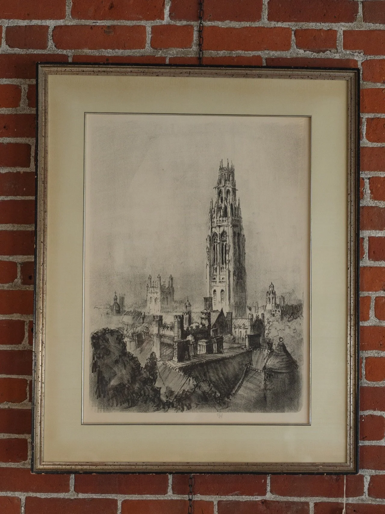 If you are looking for a piece of artwork that has a moody, architectural elegance that fits a reflective and collected feel, this 
⠀⠀⠀⠀⠀⠀⠀⠀⠀
We imagine this placed in a room meant for slowing down. Hours of steady hand and measured breath &mdash; th