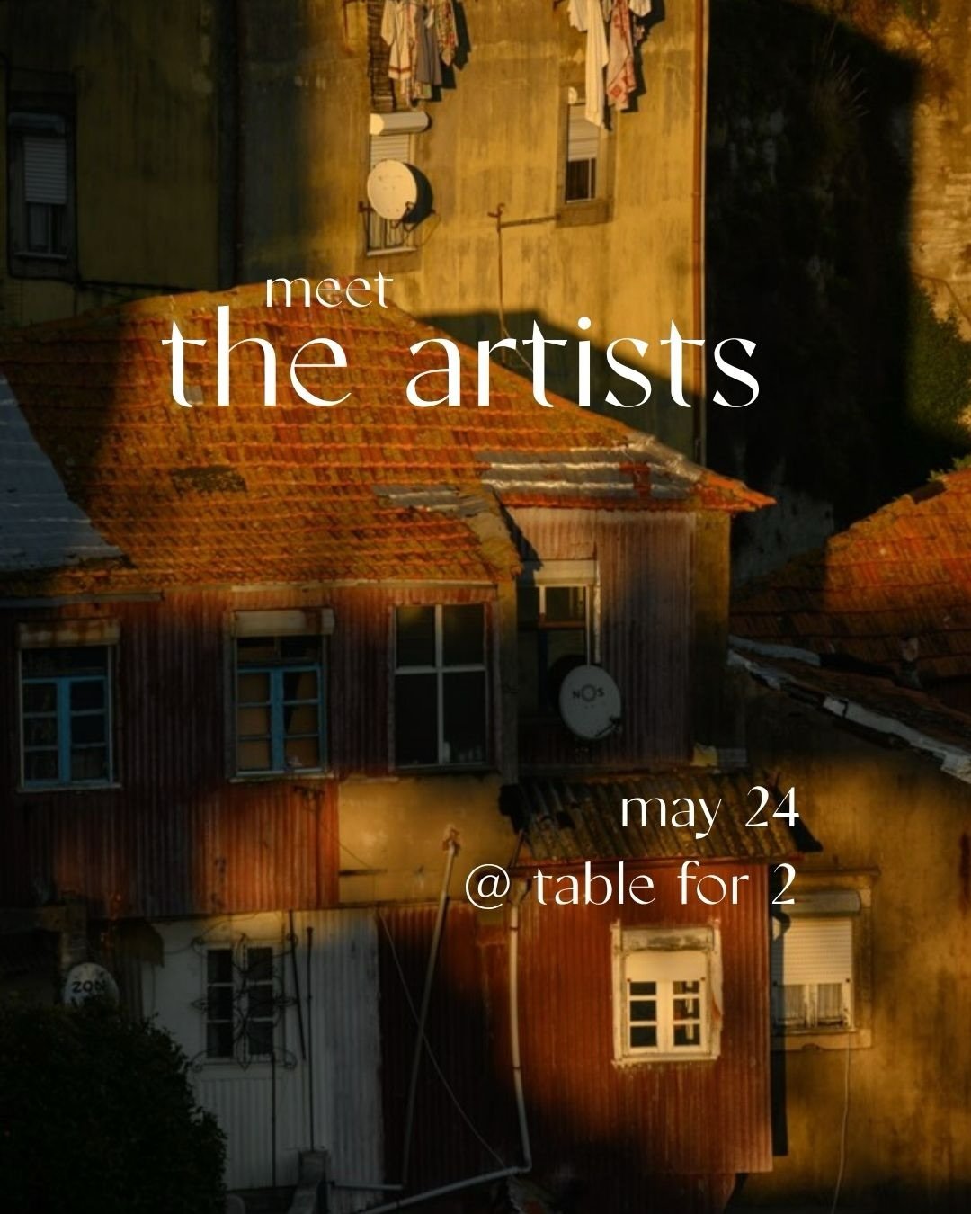 Hi friends!

Nat and Jimena will be joining us in the shop on May 24 from 11am to 1pm. 

A few hours with art, vintage goods, and good company.

Browse through the art + the shop at your own pace. Stop by, say hi, look around, or just hang out for a 