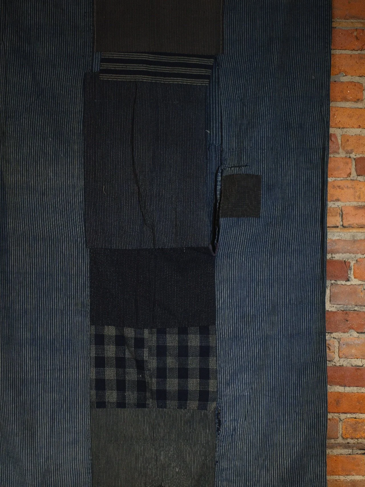 Indigo cloth carries the quiet beauty of time.
⠀⠀⠀⠀⠀⠀⠀⠀⠀
It is hand-dyed and earth-made. It takes time to create with materials gathered from the earth, and air dried between layers of extracted dyes. 
⠀⠀⠀⠀⠀⠀⠀⠀⠀
It is absolutely a favorite textile to