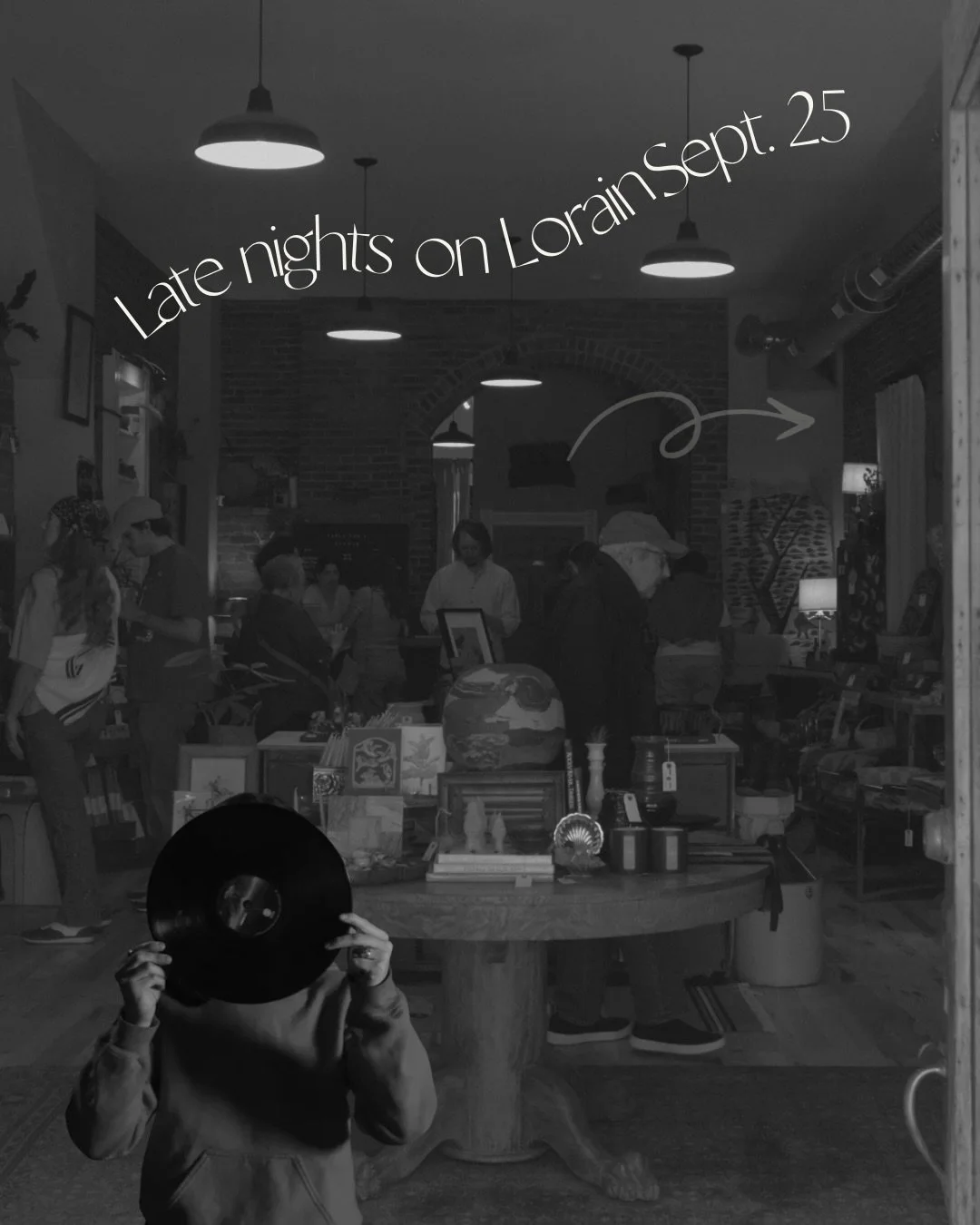 We&rsquo;re only 1 day from all of our team at the shop being in the shop for the same event -&bull;- Late Nites on Lorain tomorrow (Friday Sept 25!) come see us! 

🌙Chelsea and Dave will be inside filling your cup for sips while you shop

🌙 Hey, S