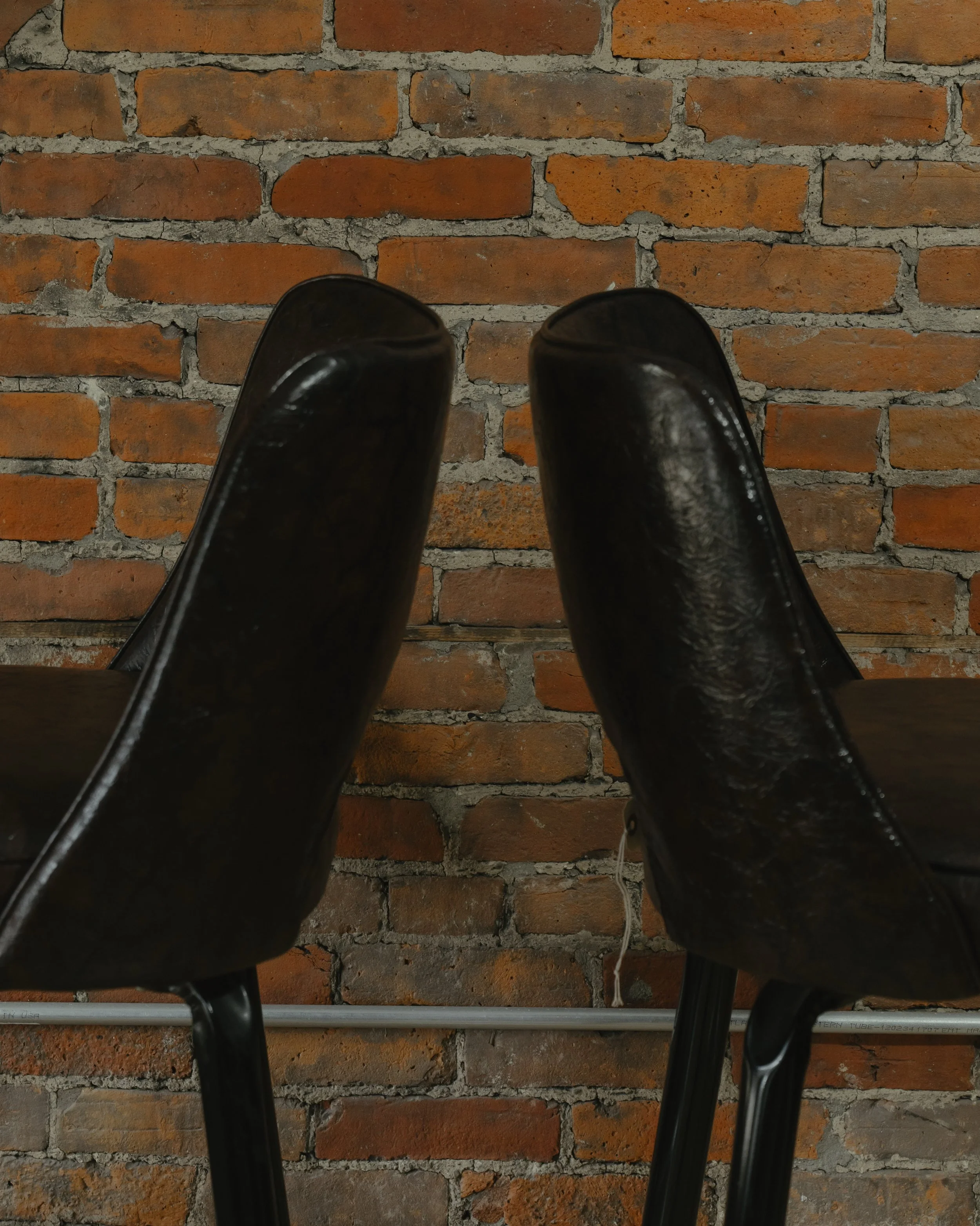 Forever admiring the beauty in the details. The shapes on these pieces are what I love most about them. The wooden stools have mismatched wood seats. Repaired by someone along the way. Making do and repairing with what they had. Adding pieces into yo