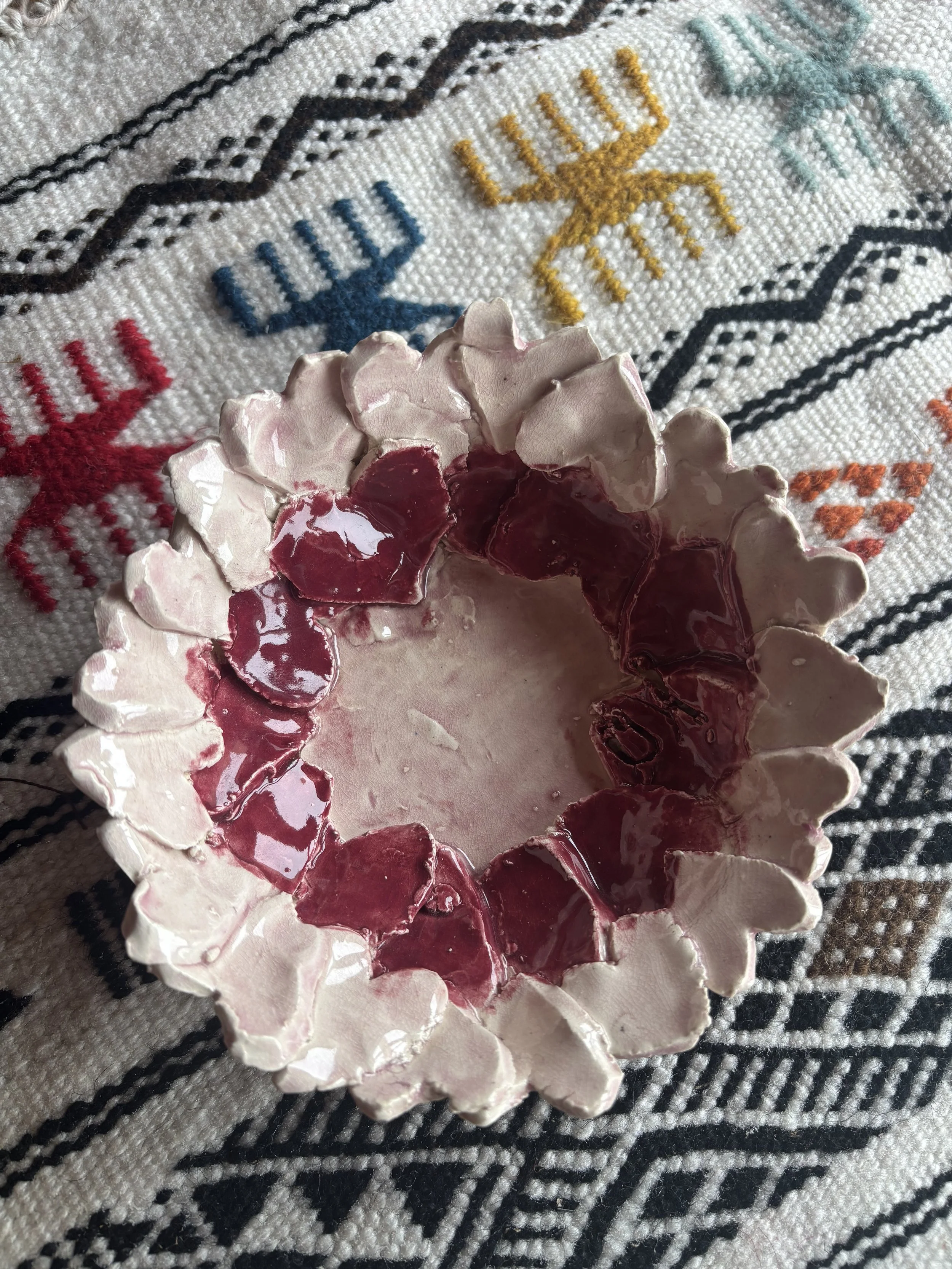 Heartfelt pottery