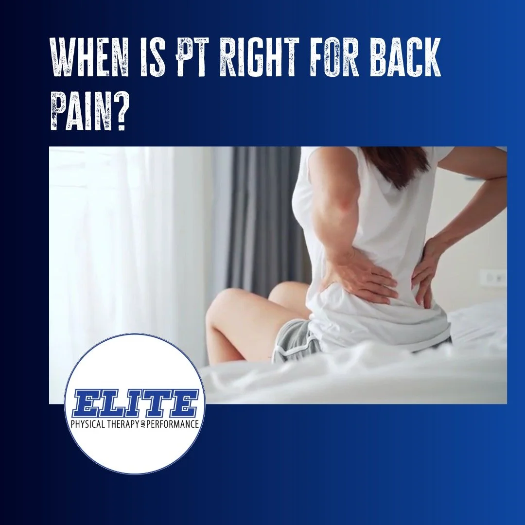 When Can Physical Therapy Help my Back Pain?