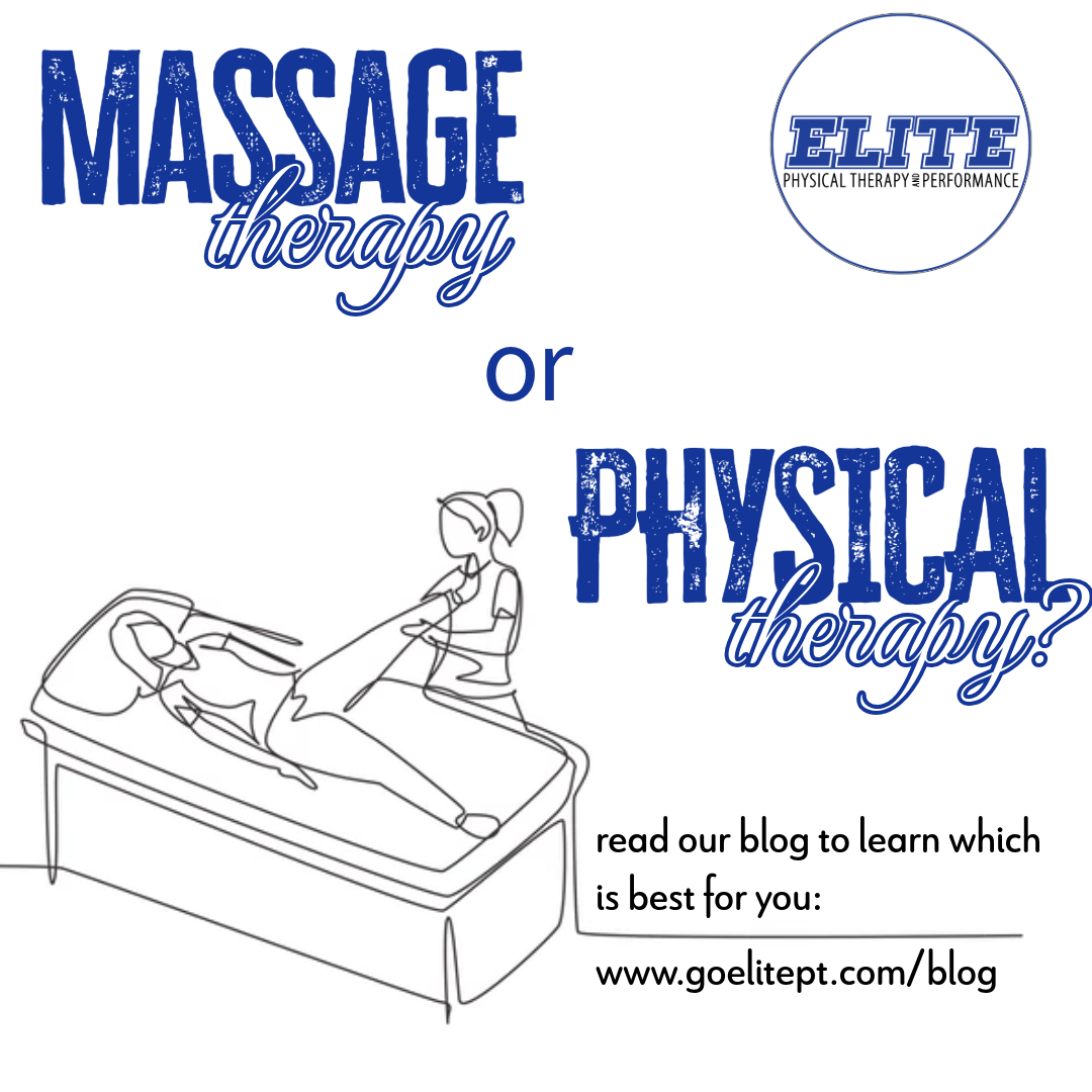 Massage or Physical Therapy? What Your Body Really  Needs