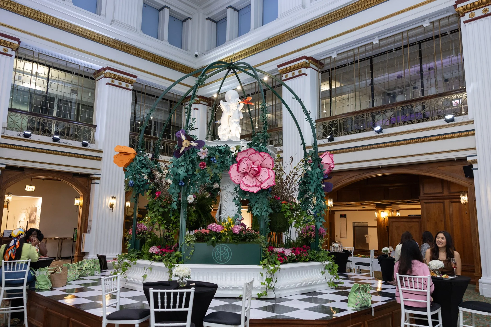 Macy's Flower Show Pop Up at State Street