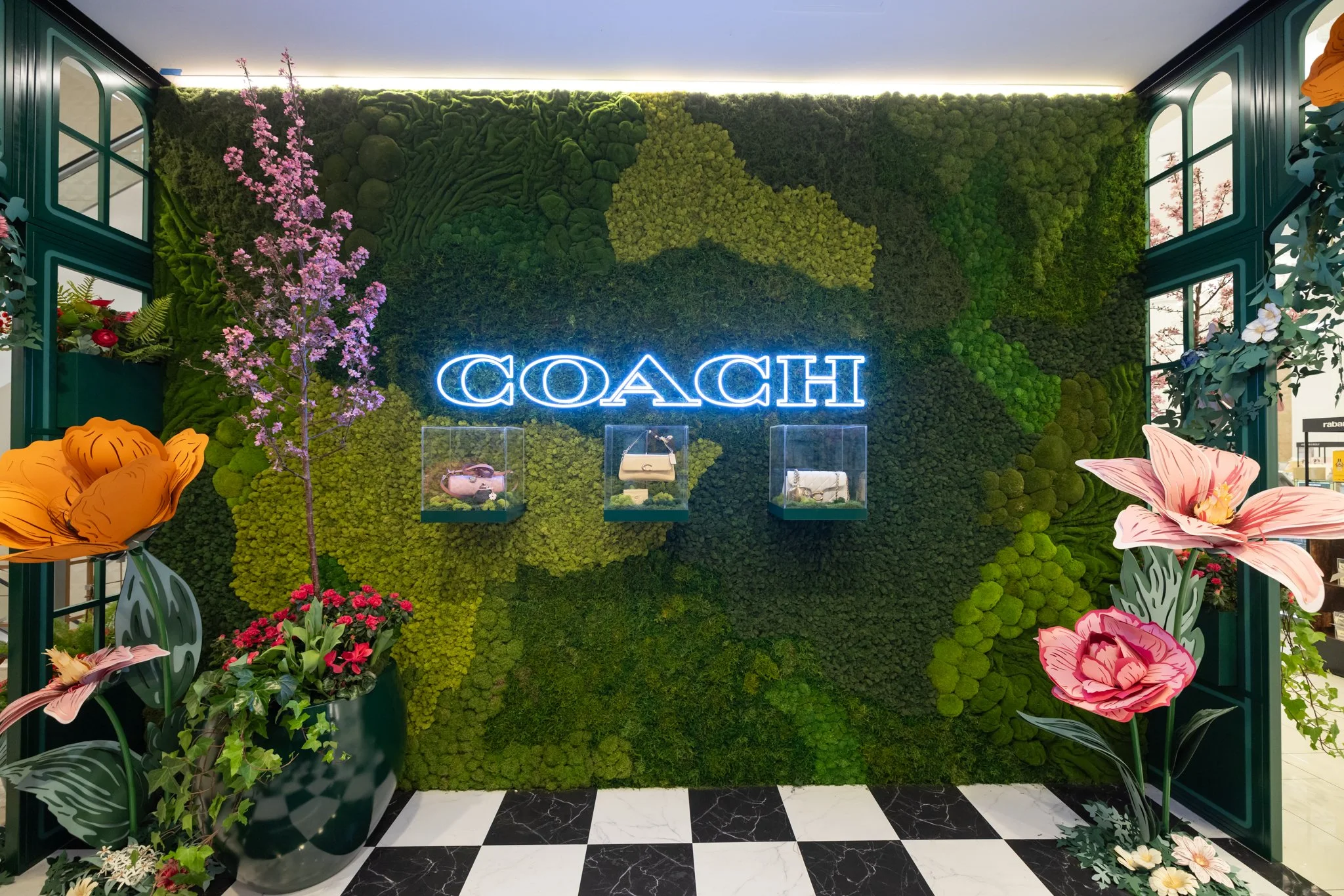 Macy's Flower Show Pop Up at State Street