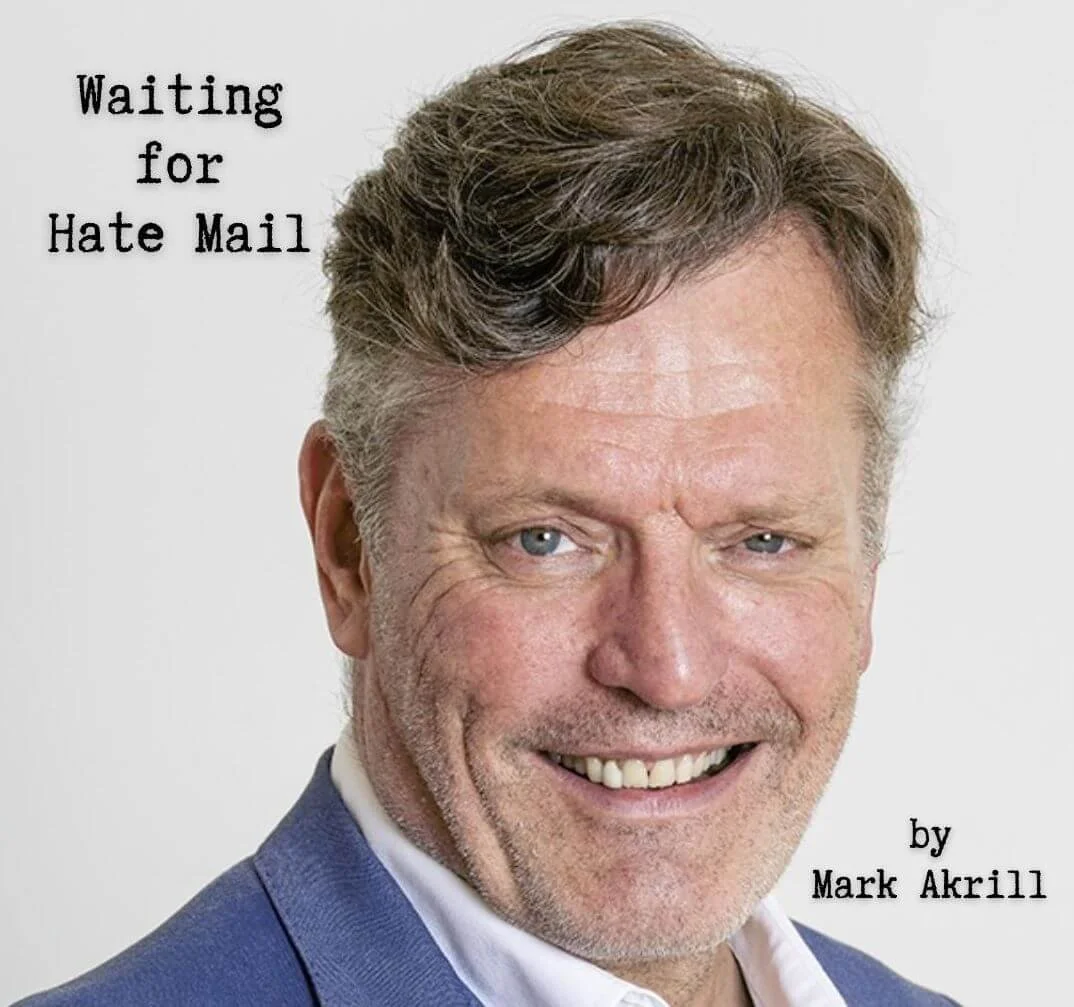 Waiting for Hate Mail by Mark Akrill. Seven Dials Playhouse, Tower Street, London to 20 January 2024. 3***: William Russell.
