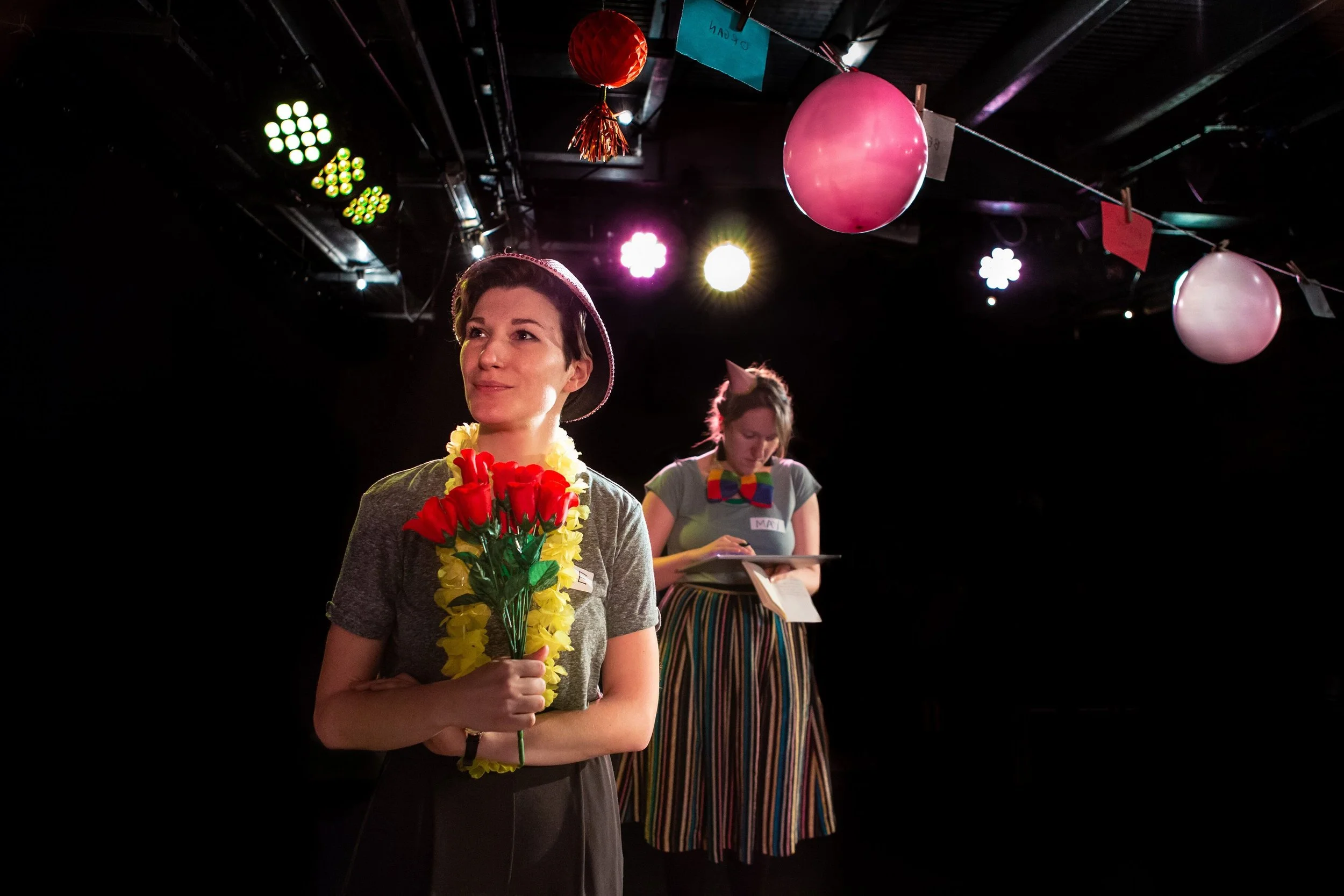 A Wake in Progress by Joel Samuels (Fine Mess Theatre), Vaults Festival, 4****, Veronica Stein