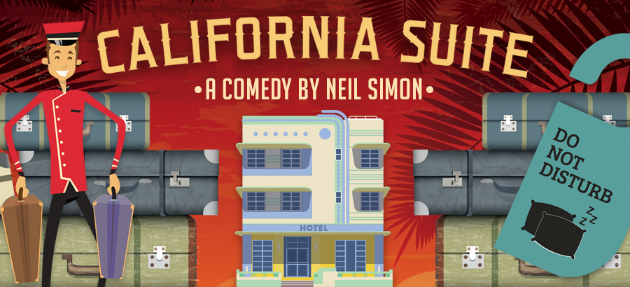 California Suite by Neil Simon, Manor Pavilion Theatre - Sidmouth, 5*****, Cormac Richards - till 21 August and tour