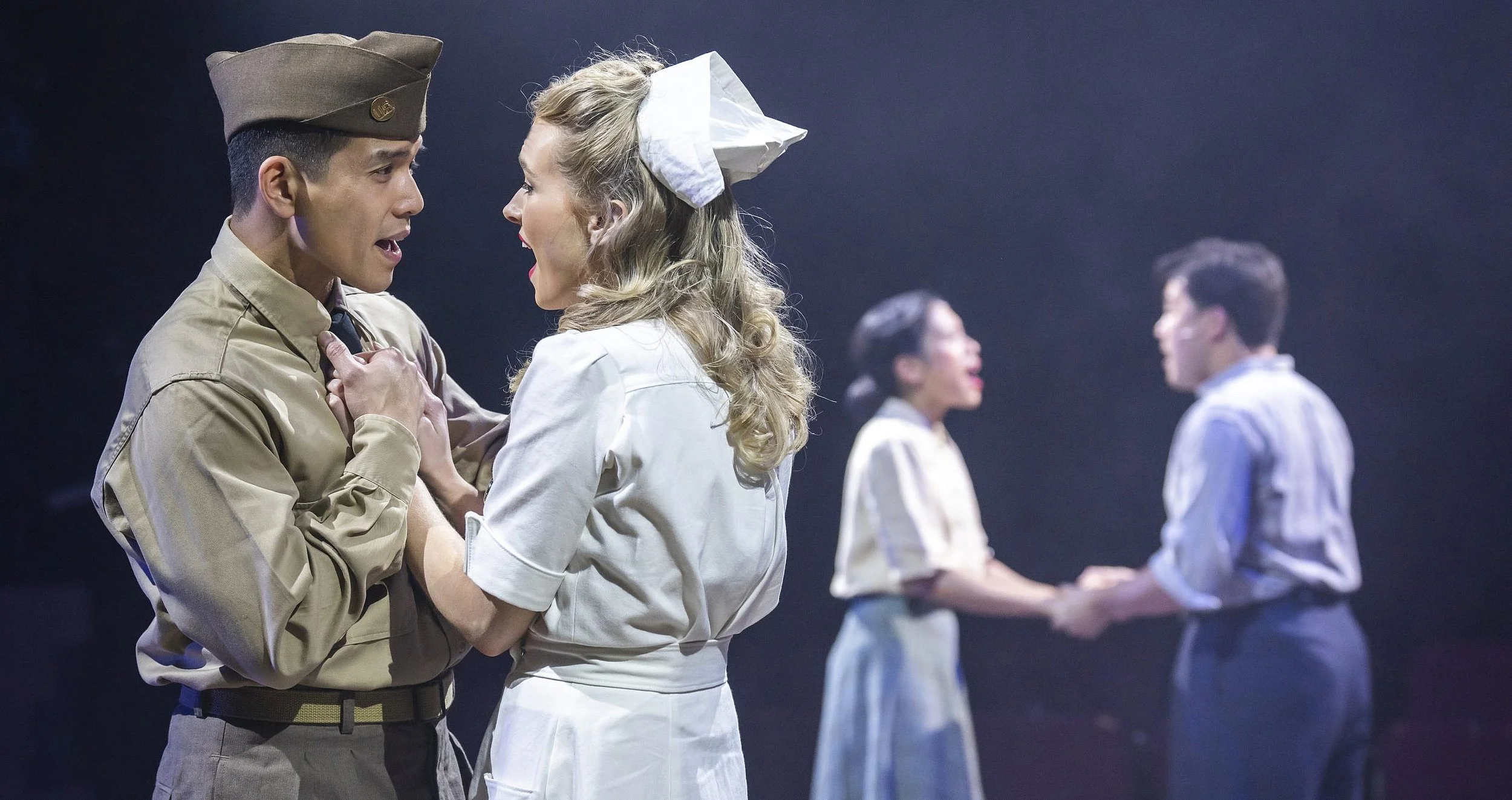 Allegiance. Music & Lyrics  by Jay Kuo. Book By Marc Acito, Jay Kuo & Lorenzo Thione. Charing Cross Theatre, Villiers Street, London WC2 to 8 April 2022. 4****. William Russell