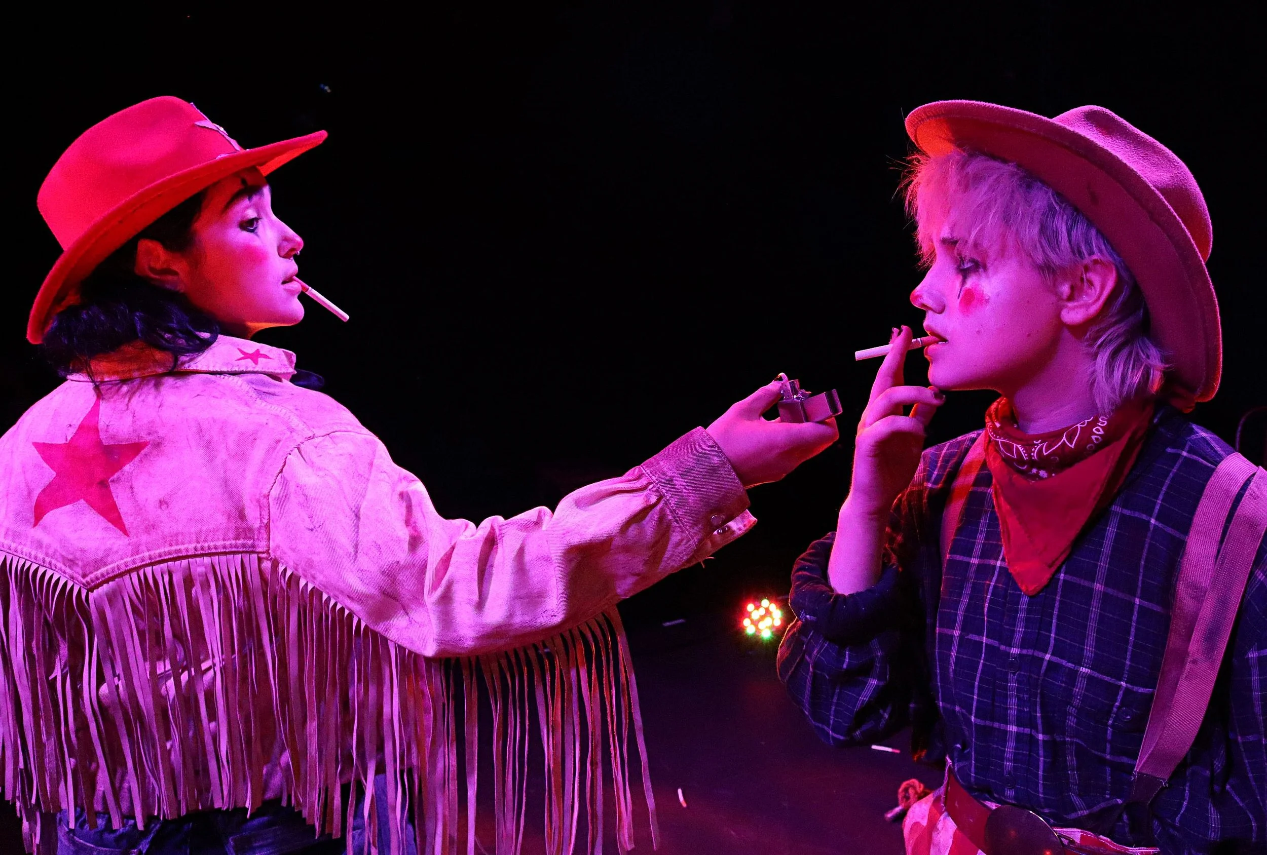 And Then the Rodeo Burned Down. The King's Head Theatre, 115 Upper Street, Islington, London N1 to 4 February 2023. 3***. William Russell.