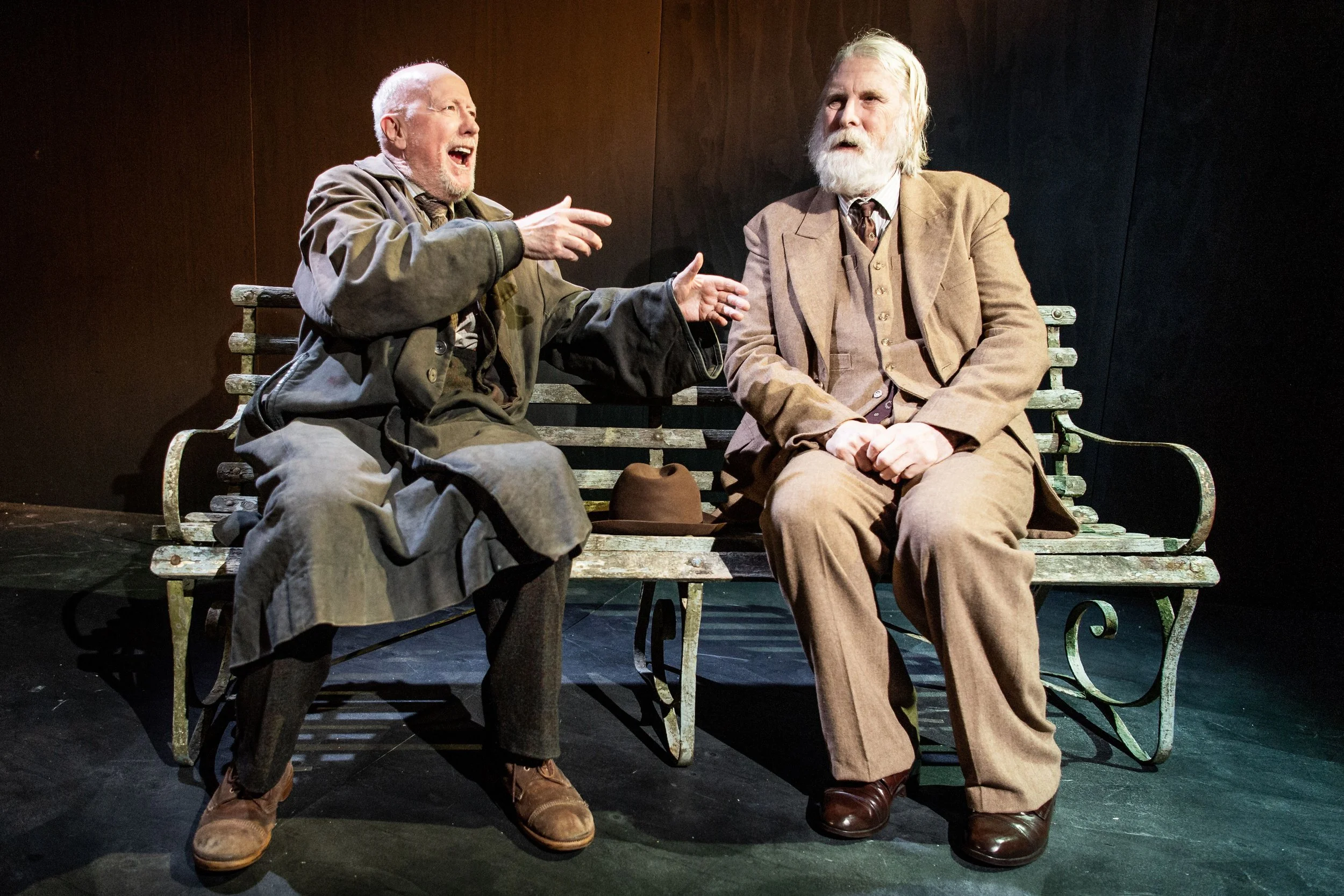 Beckett Triple Bill, Jermyn Street Theatre, 16b Jermyn Street, London SW1 to 8 February 2020. 4****. William Russell.